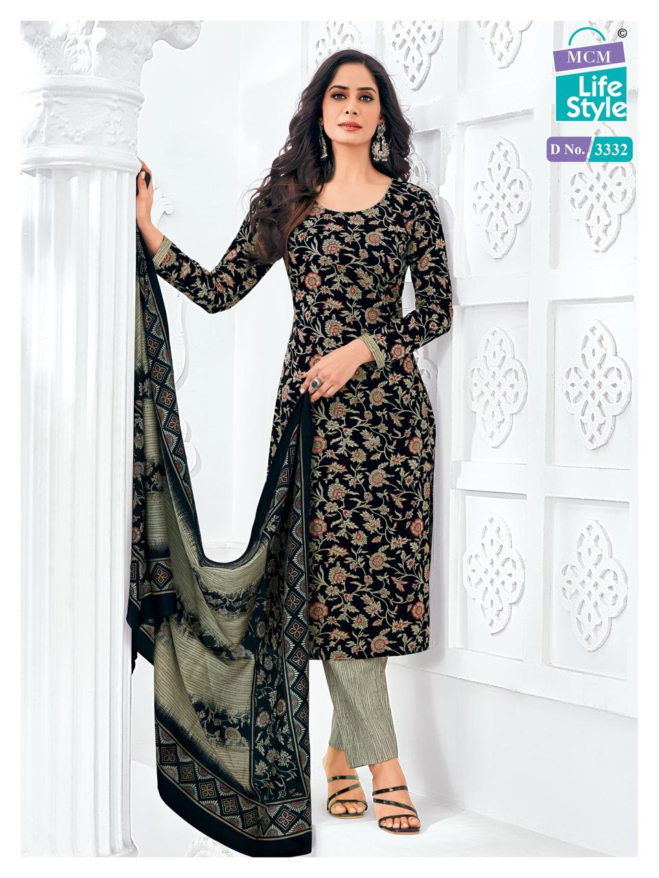 Mcm Priyalaxmi Vol 33 Readymade Cotton Printed Dress
