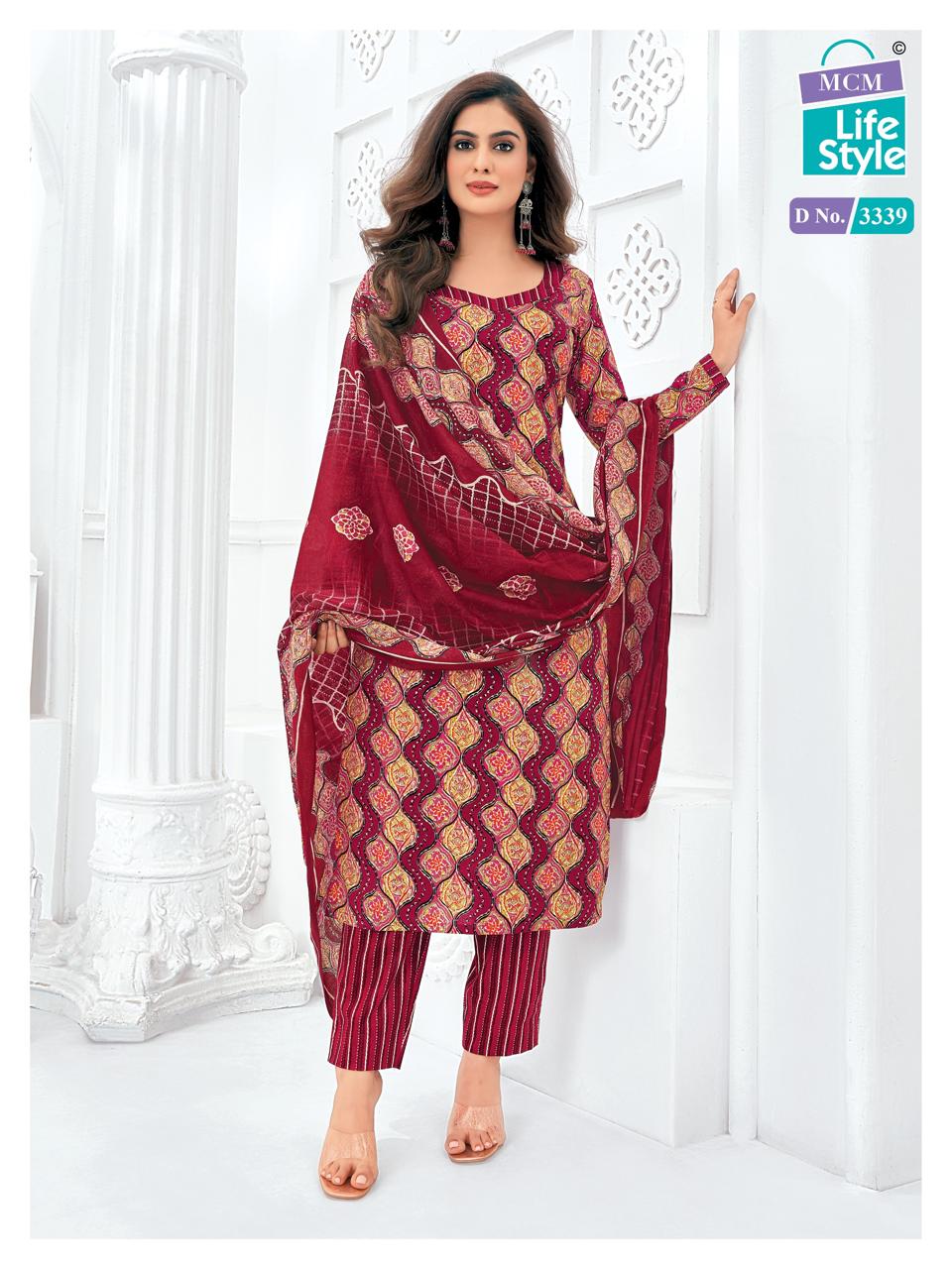 Mcm Priyalaxmi Vol 33 Readymade Cotton Printed Dress