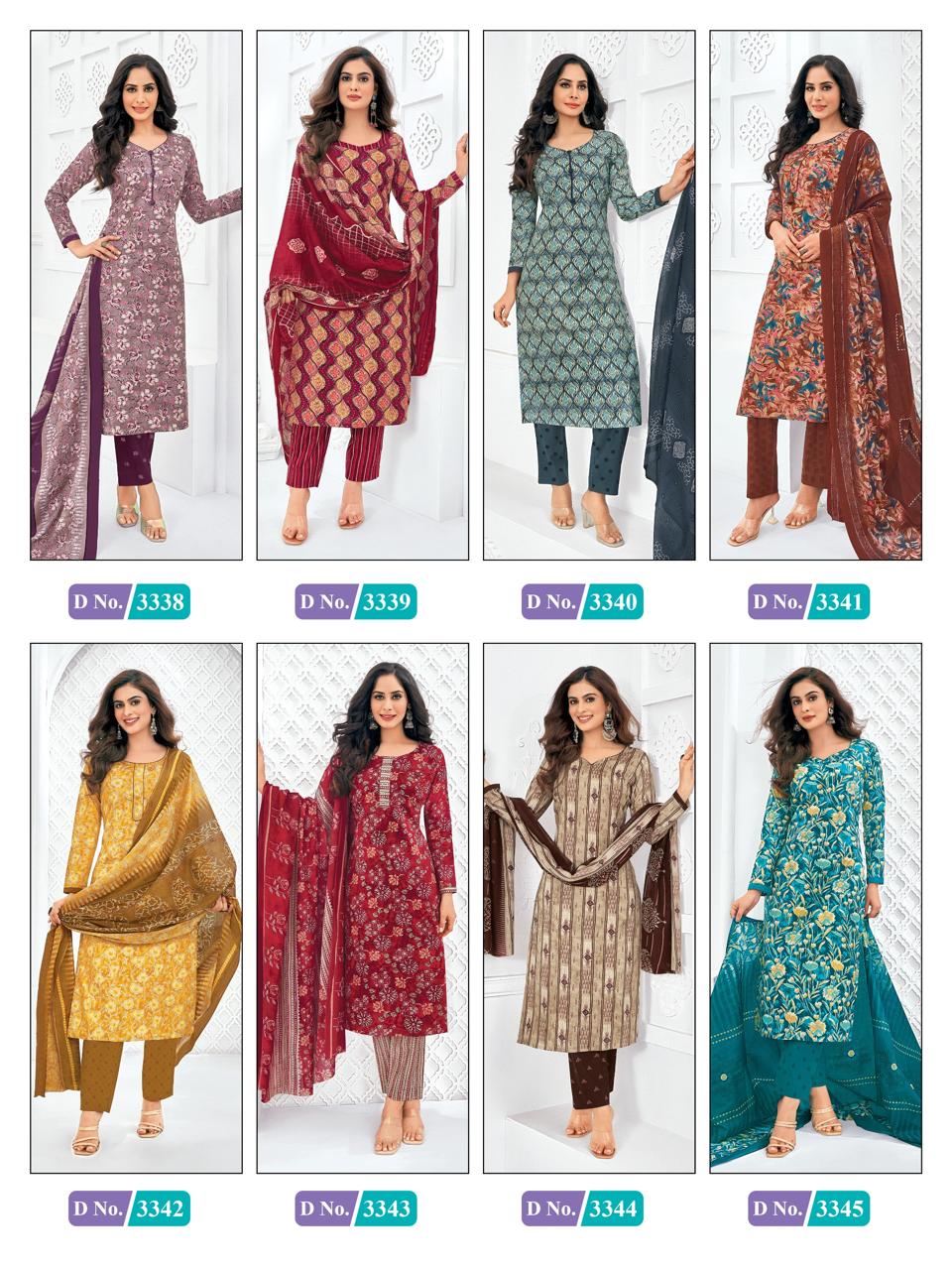 Mcm Priyalaxmi Vol 33 Readymade Cotton Printed Dress
