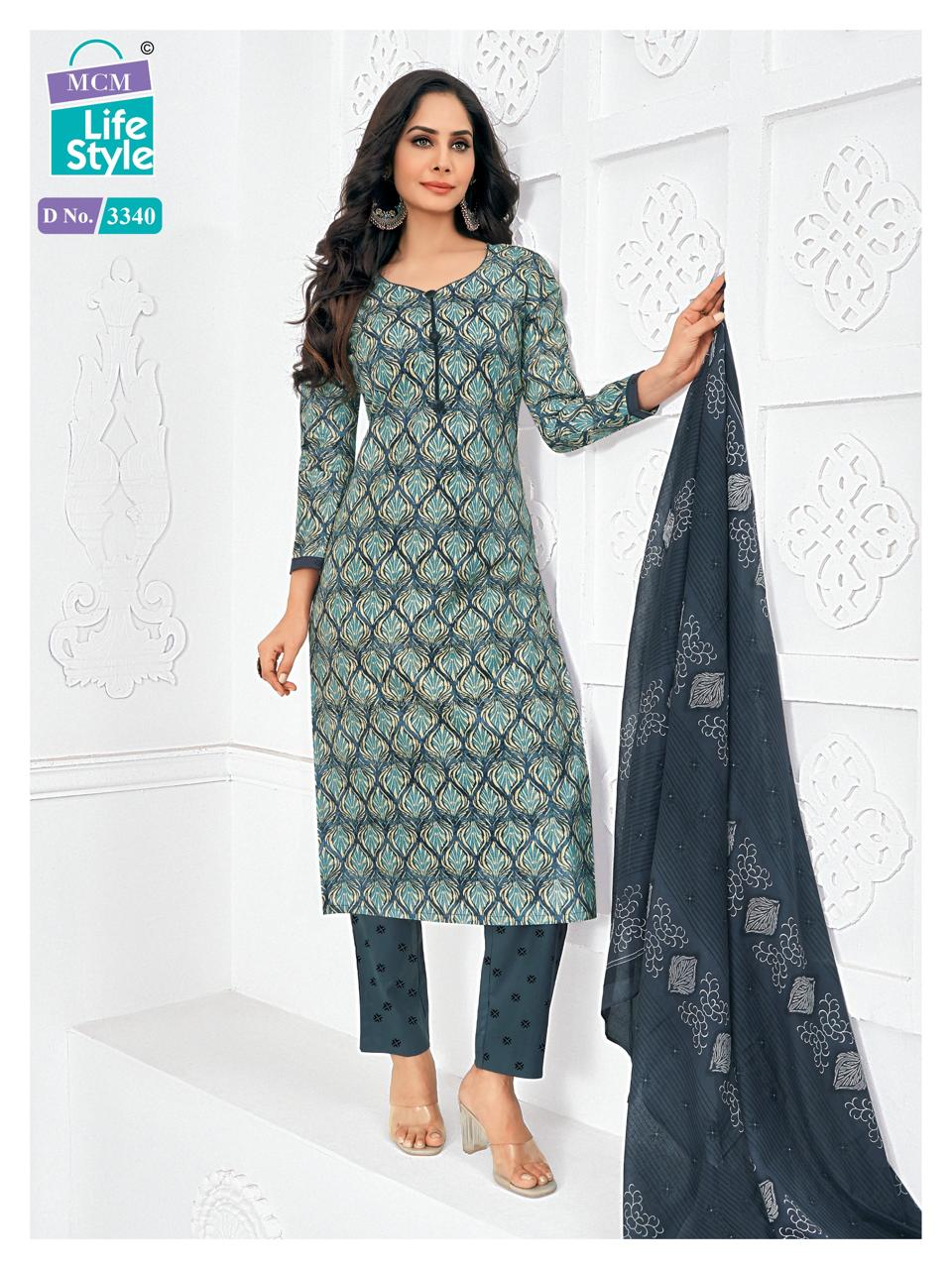 Mcm Priyalaxmi Vol 33 Readymade Cotton Printed Dress