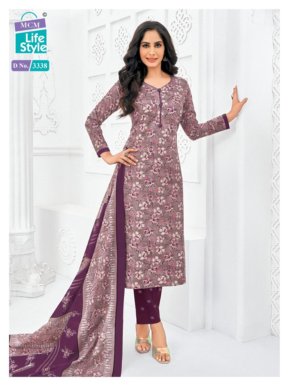 Mcm Priyalaxmi Vol 33 Readymade Cotton Printed Dress