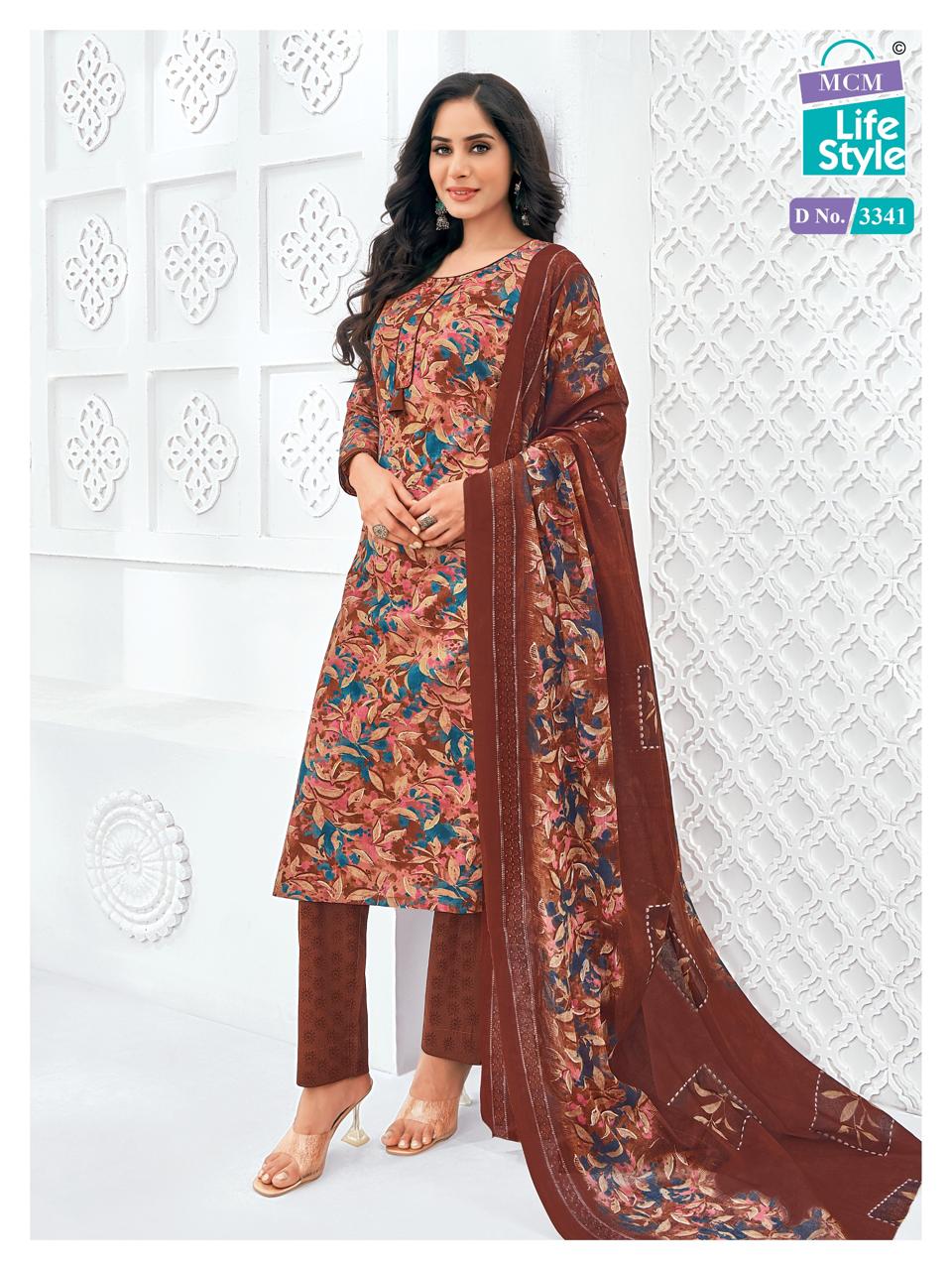 Mcm Priyalaxmi Vol 33 Readymade Cotton Printed Dress