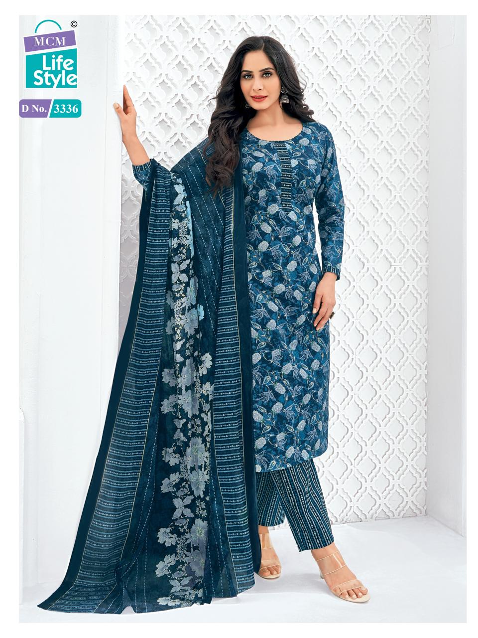 Mcm Priyalaxmi Vol 33 Readymade Cotton Printed Dress