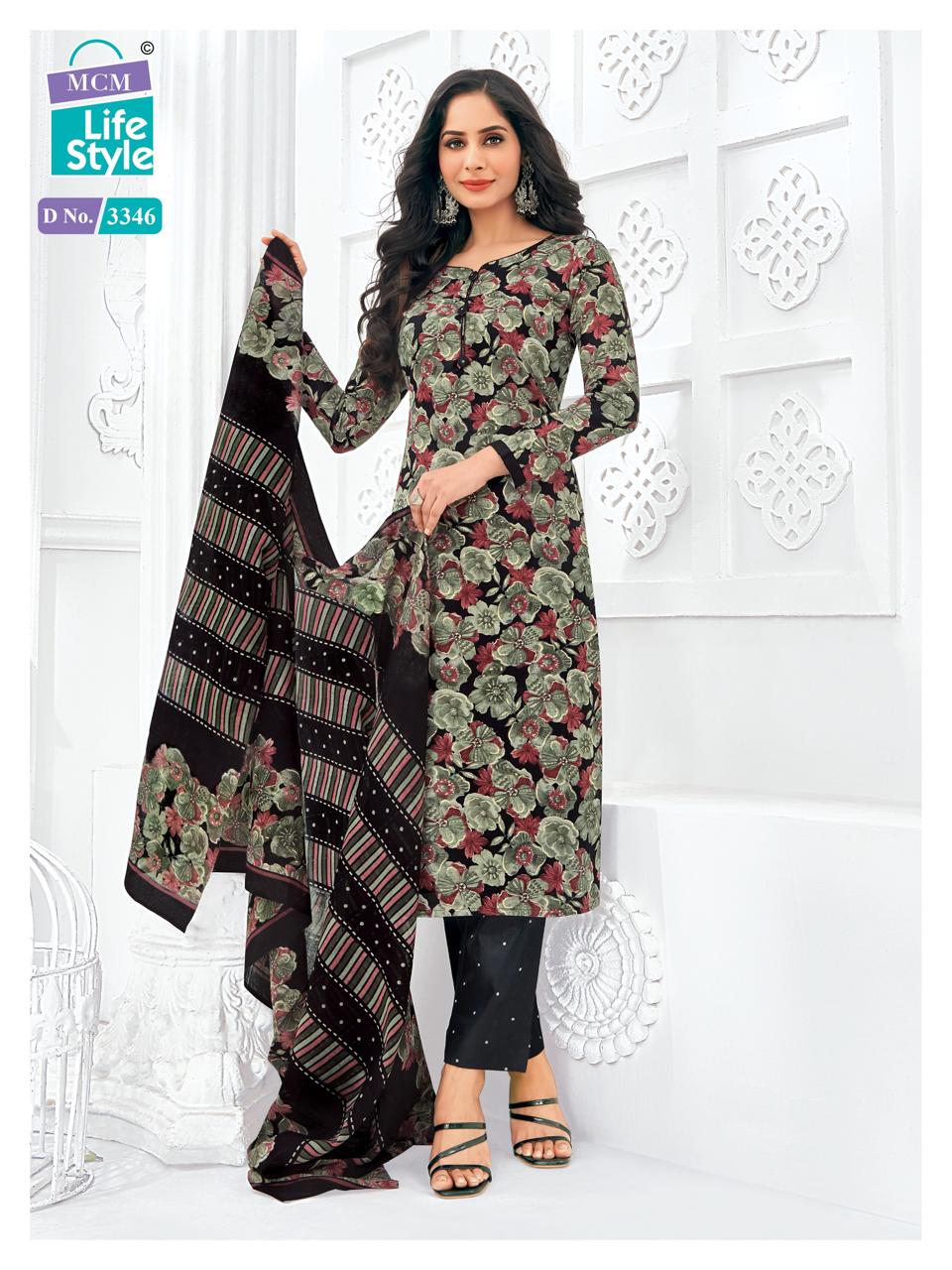Mcm Priyalaxmi Vol 33 Readymade Cotton Printed Dress