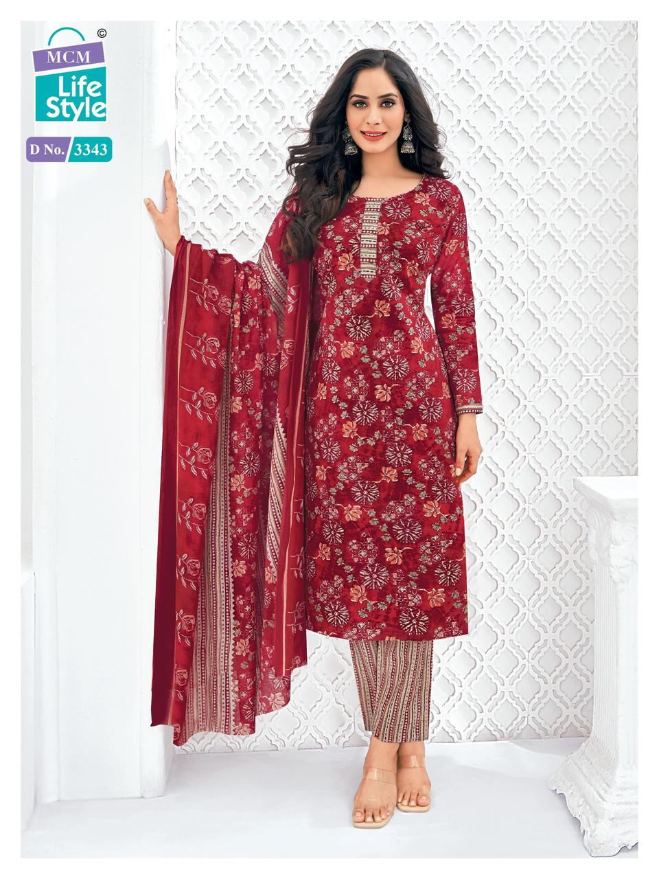 Mcm Priyalaxmi Vol 33 Readymade Cotton Printed Dress