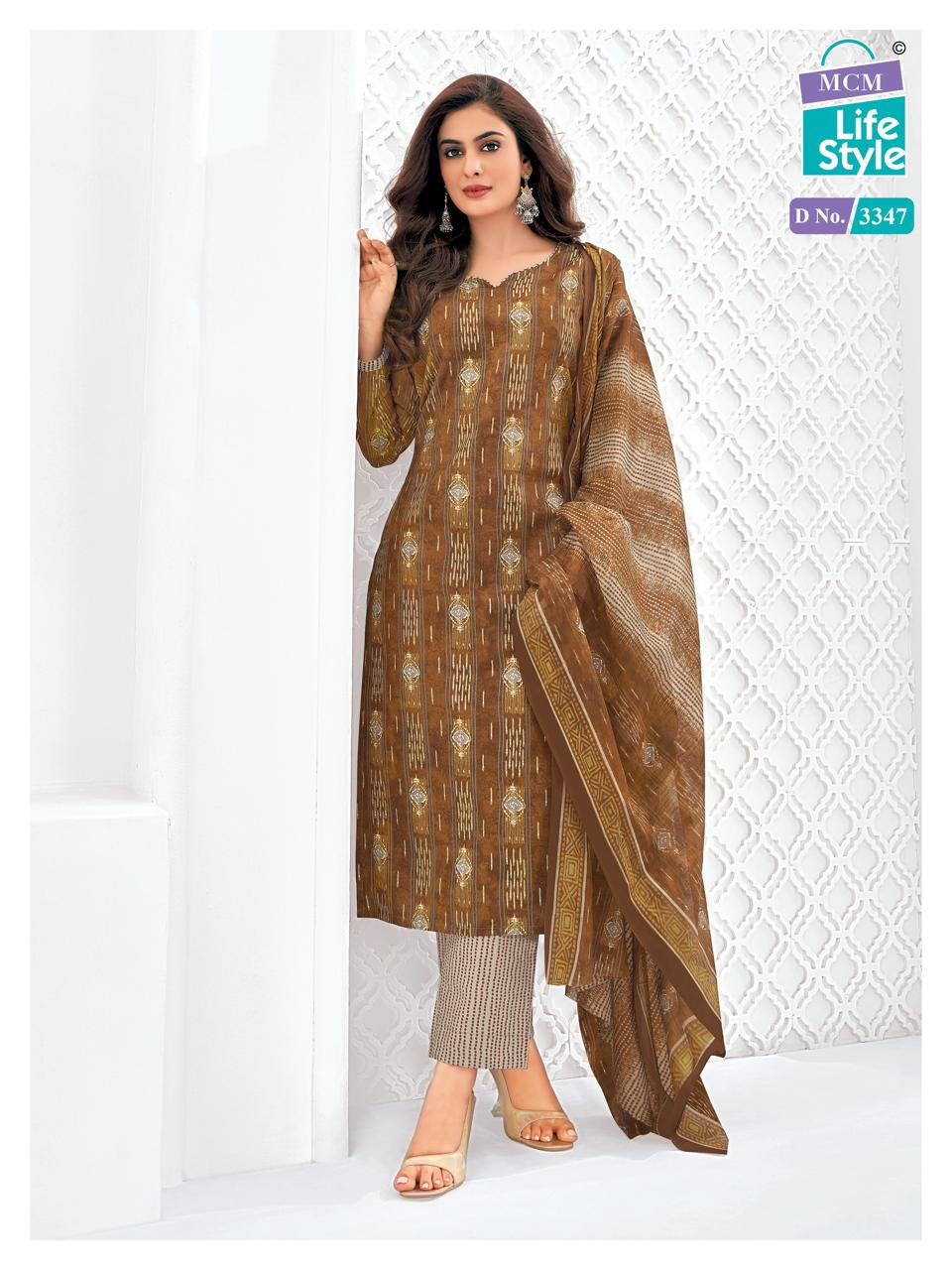 Mcm Priyalaxmi Vol 33 Readymade Cotton Printed Dress