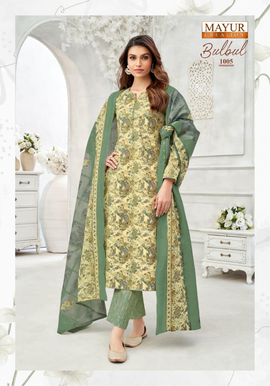 Mayur Bulbul Vol 1 Readymade Cotton Printed Dress Collection