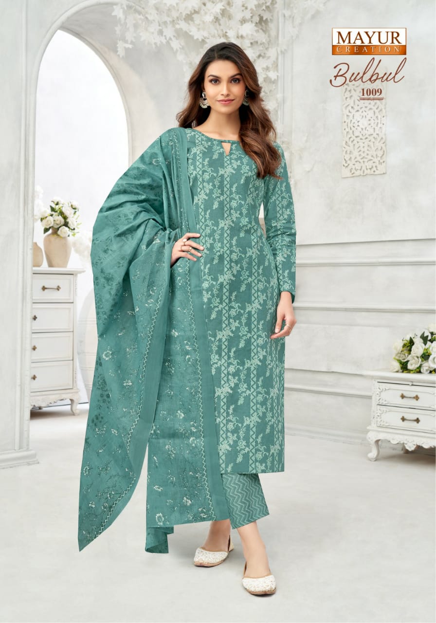 Mayur Bulbul Vol 1 Readymade Cotton Printed Dress Collection