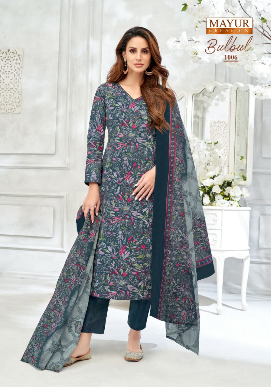 Mayur Bulbul Vol 1 Readymade Cotton Printed Dress Collection