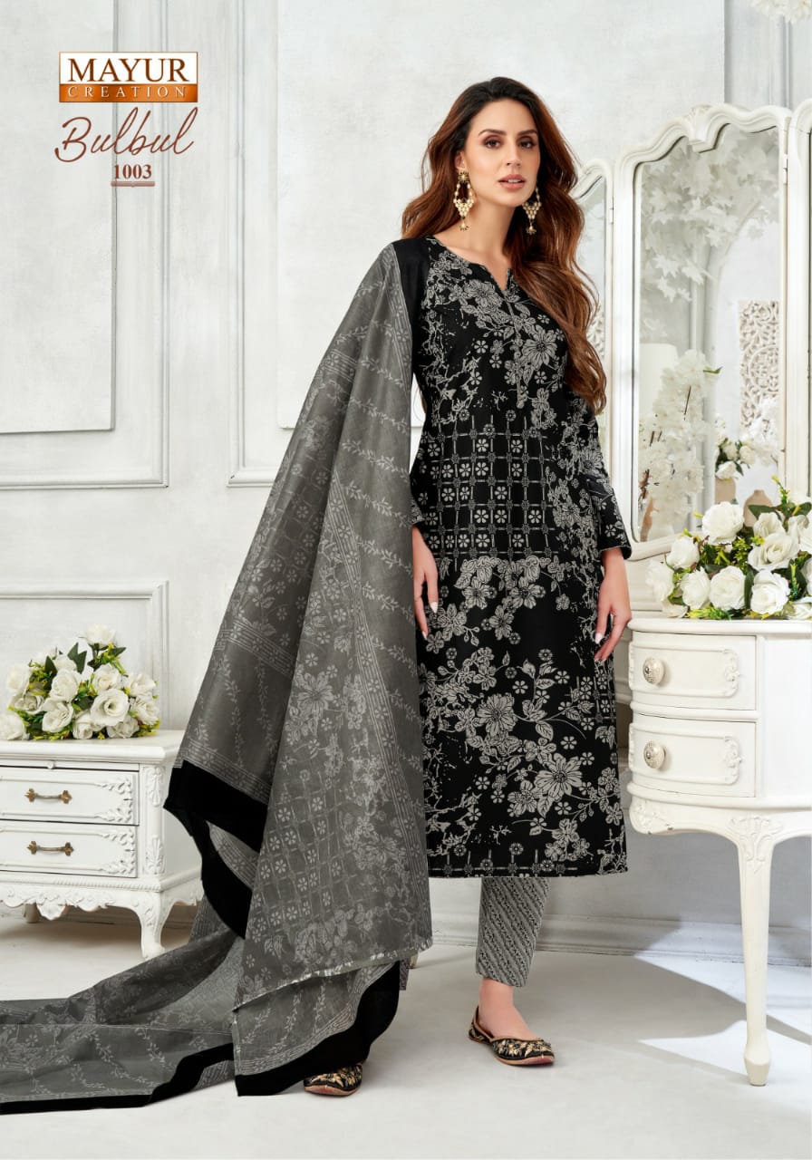 Mayur Bulbul Vol 1 Readymade Cotton Printed Dress Collection