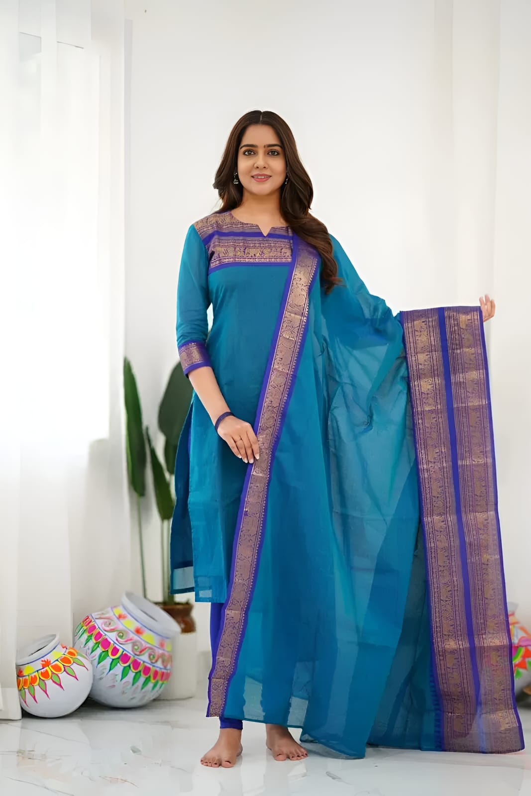 Hiba Cotton Candy Vol 1 Kurti Bottom With Dupatta Collection