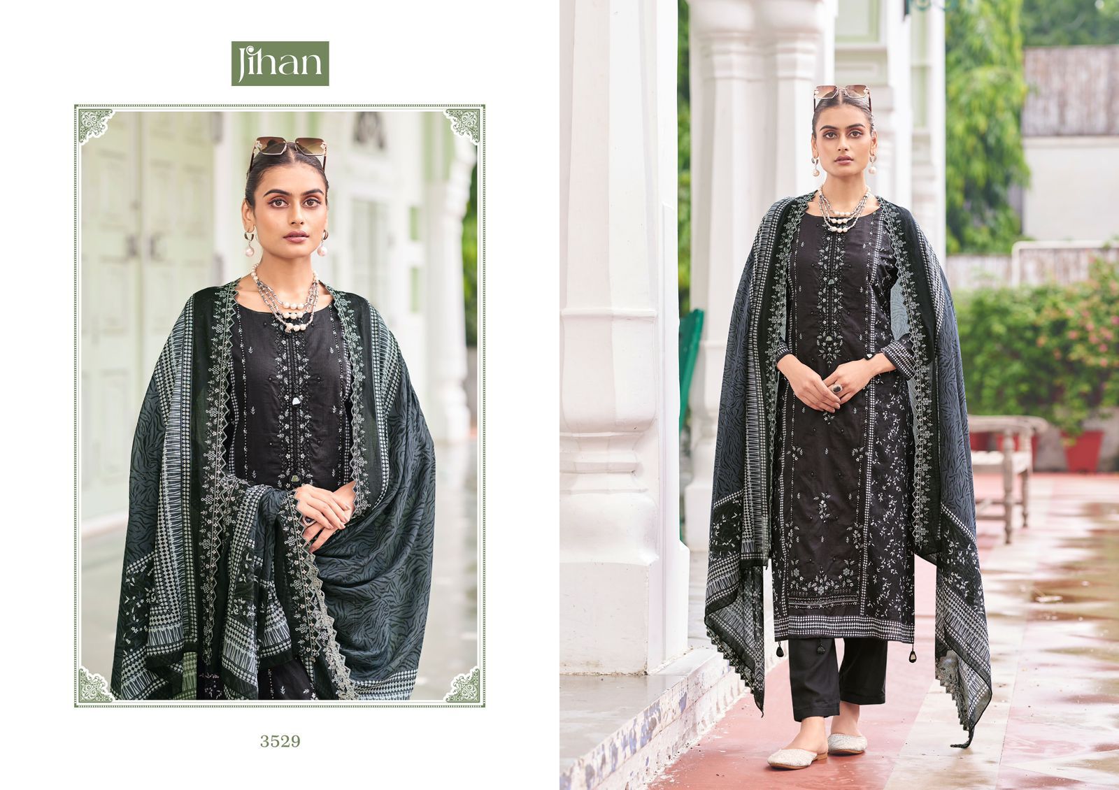 Jihan Bin Saeed Vol 15 Lawn Printed Dress Material Collection