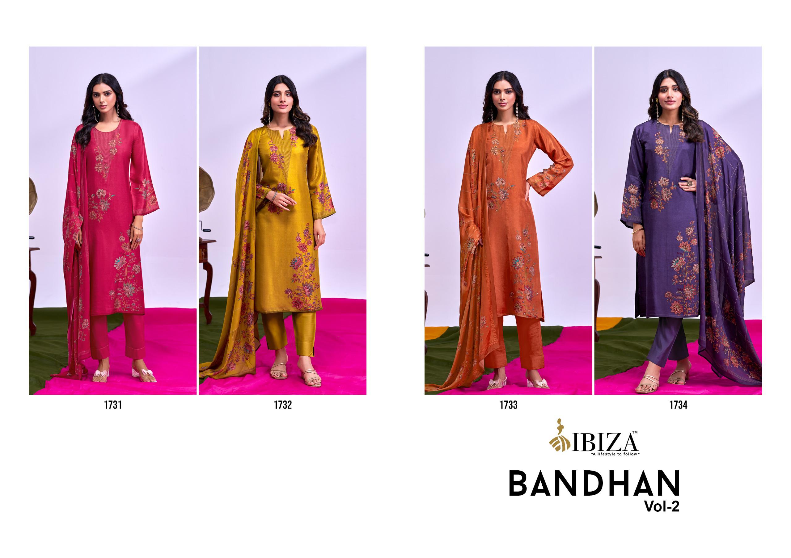 Ibiza Bandhan Vol 2 Digital Printed Salwar Kameez Collection