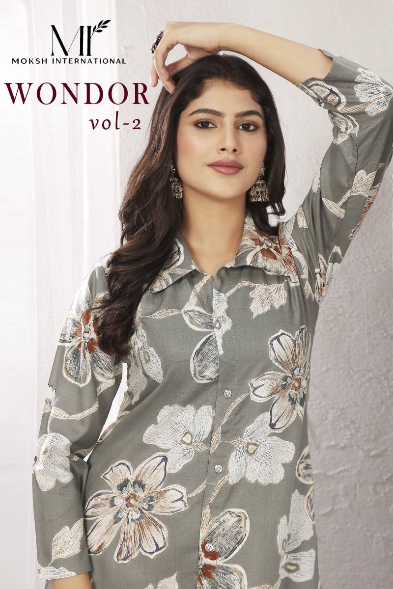 Moksh Wondor Vol 2 Fancy Western Co Ord Set Collection