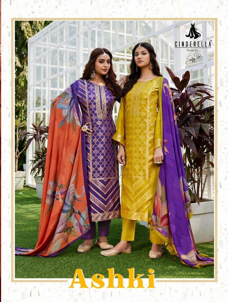 Cinderella Ashki Designer With Handwork Salwar Suit Collection