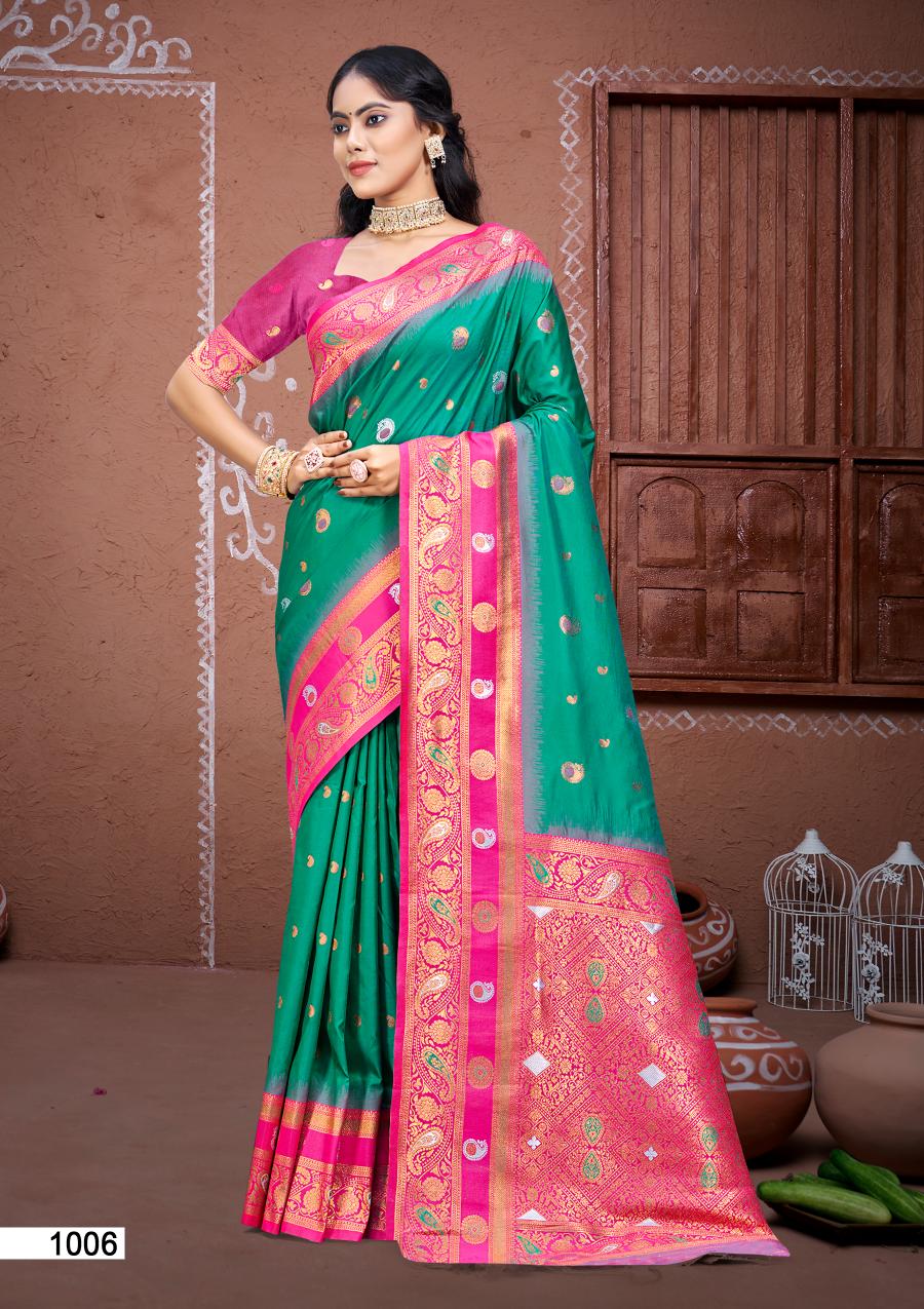 Bunawat Nirupa Silk Vol 2 Designer Wedding Wear Silk Sarees Collection