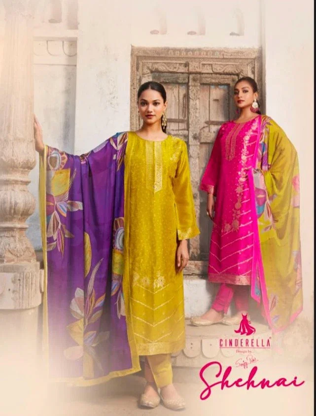 Cinderella Shehnai Designer With Handwork Salwar Suit Collection