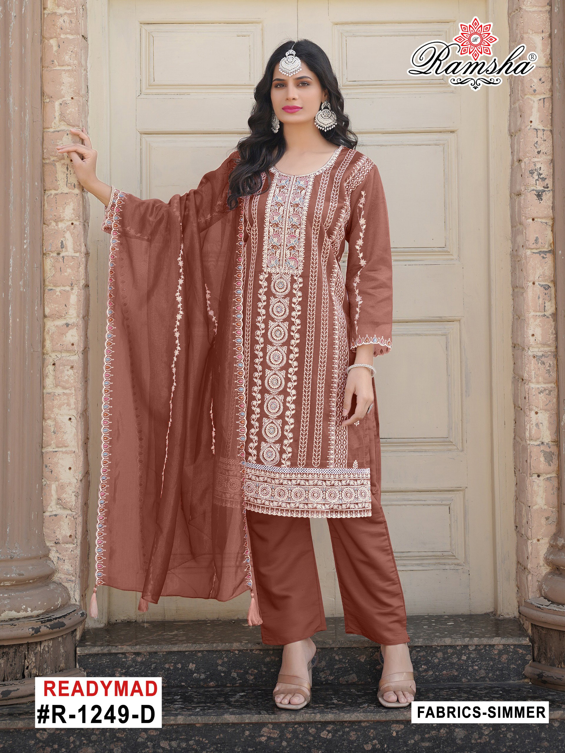 Ramsha R 1249 Nx Embroidered Ready Made Suits Collection