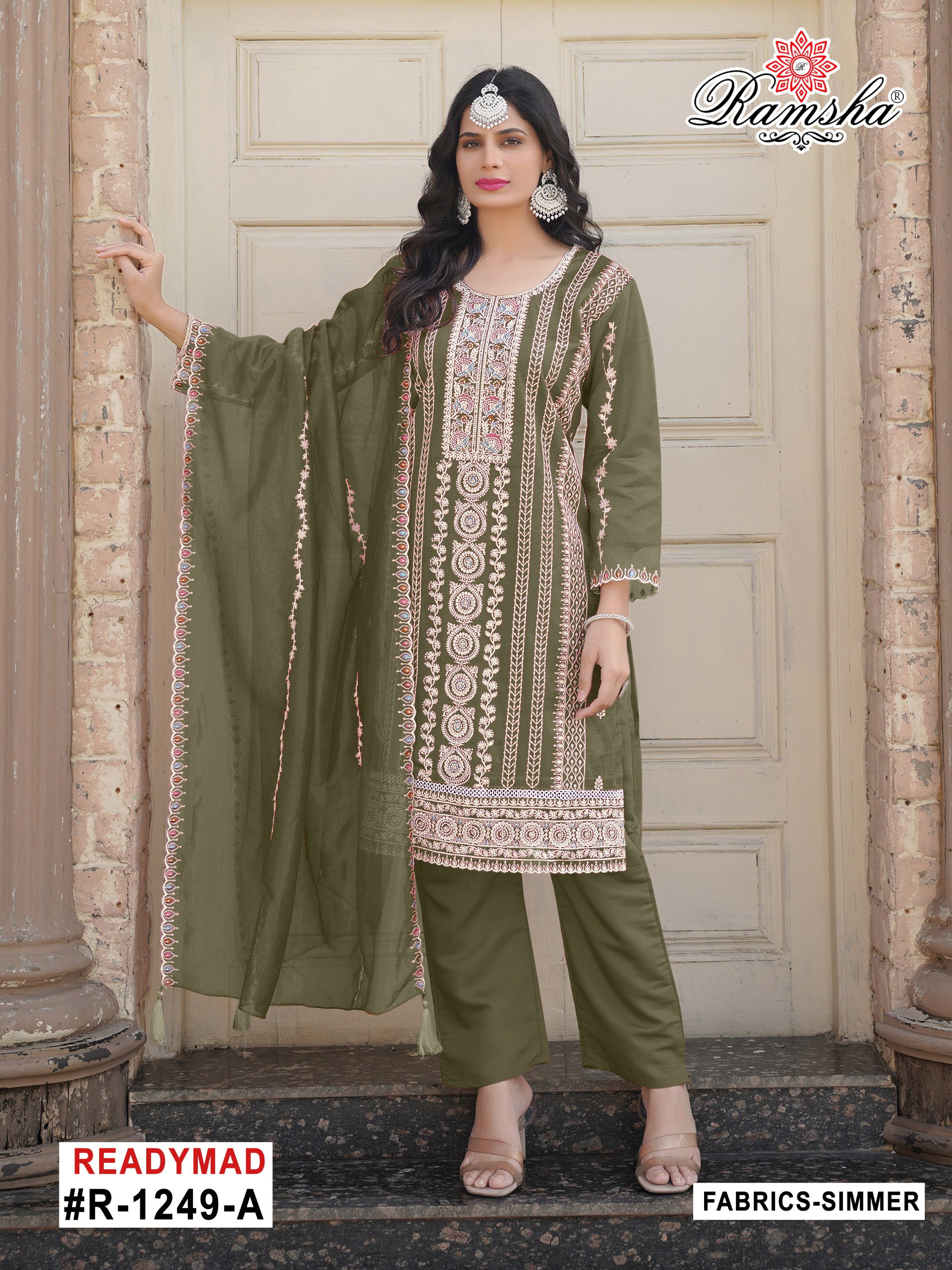 Ramsha R 1249 Nx Embroidered Ready Made Suits Collection