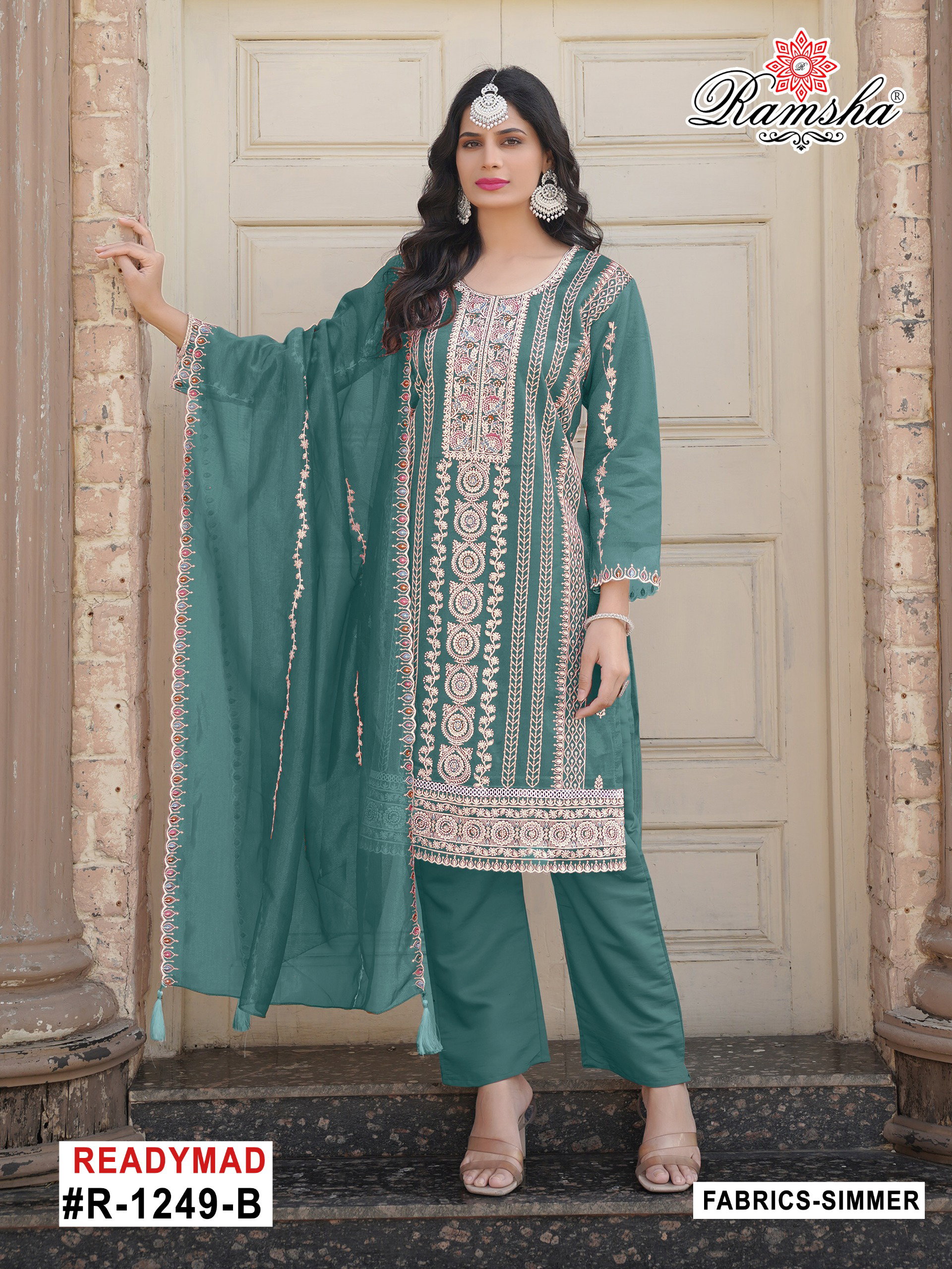 Ramsha R 1249 Nx Embroidered Ready Made Suits Collection