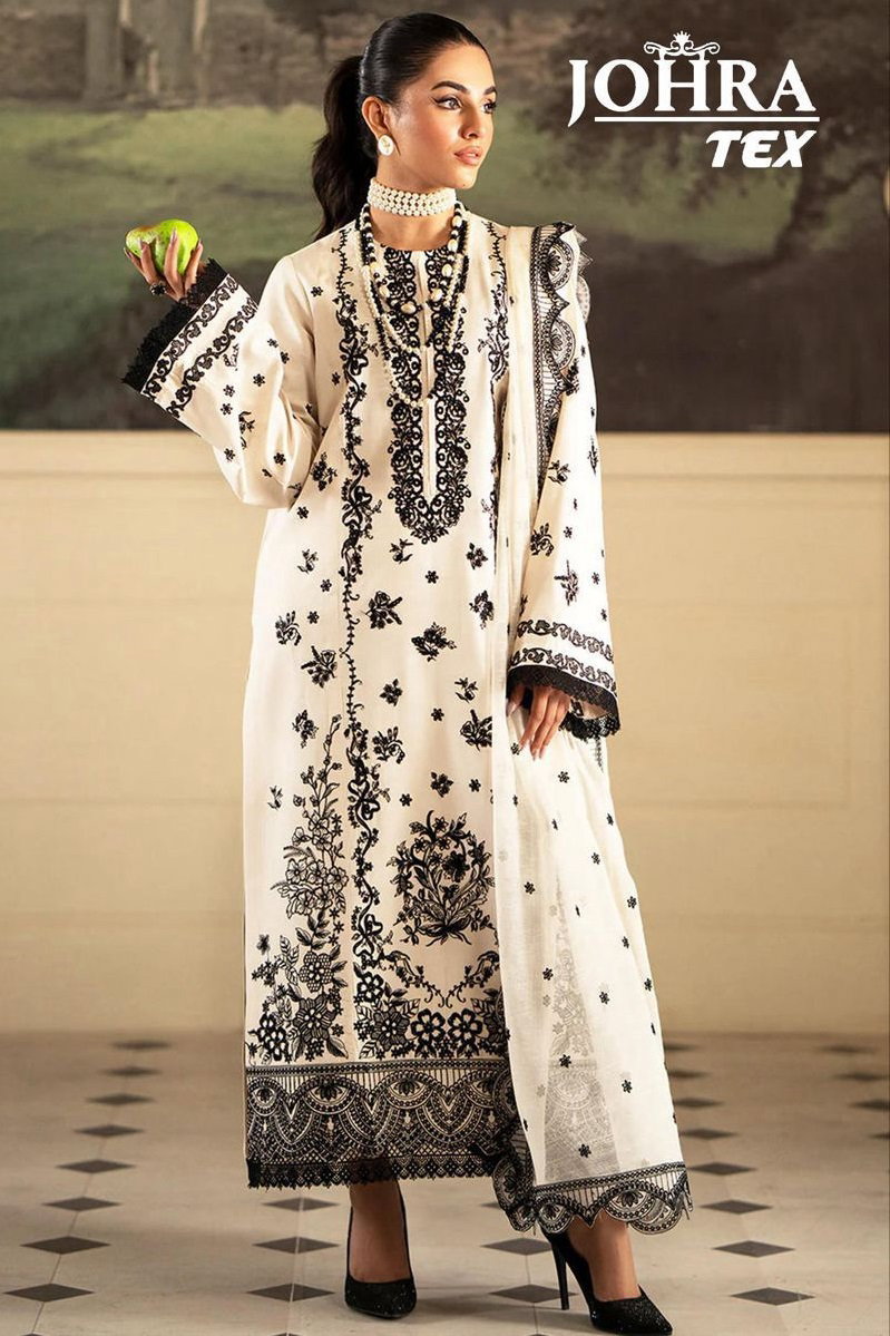 Johra Tex 158 Embroidered Pakistani Salwar Kameez