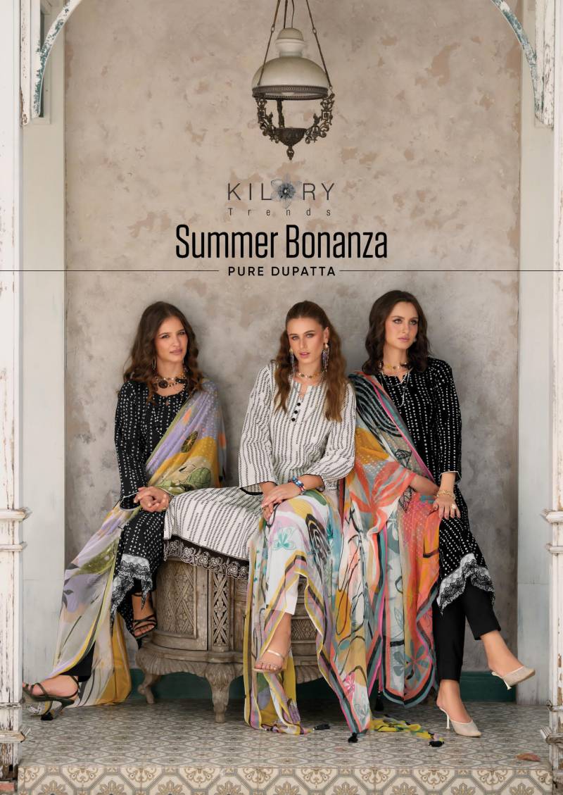 Kilory Summer Bonanza Lawn Cotton Salwar Kameez Collection