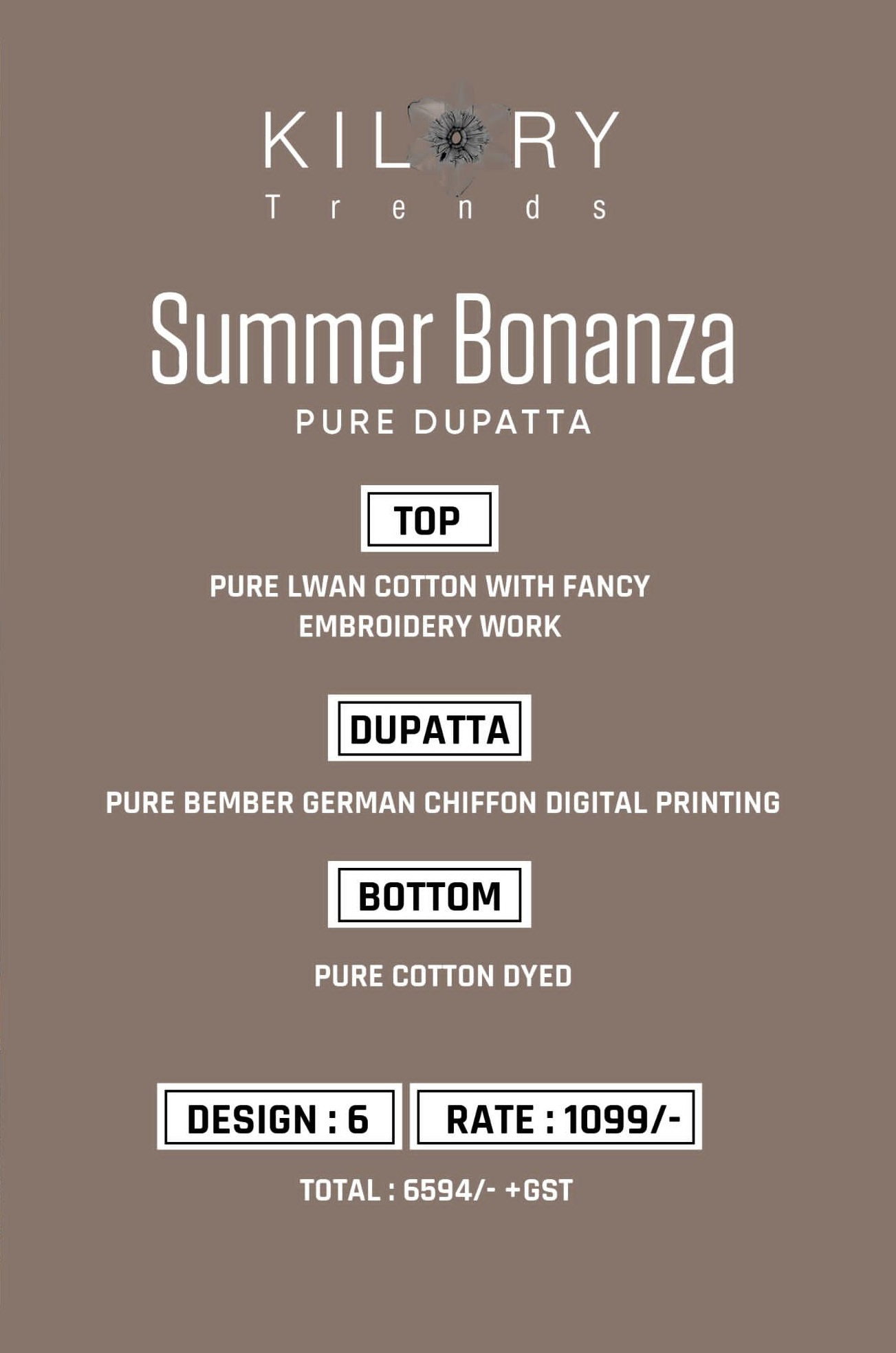 Kilory Summer Bonanza Lawn Cotton Salwar Kameez Collection