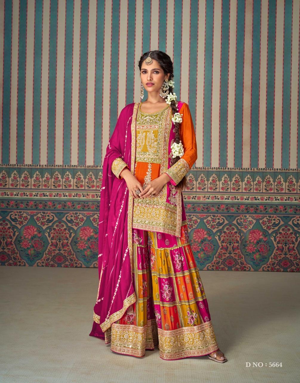 Sayuri Mahi Chinon Silk Designer Salwar Kameez Collection