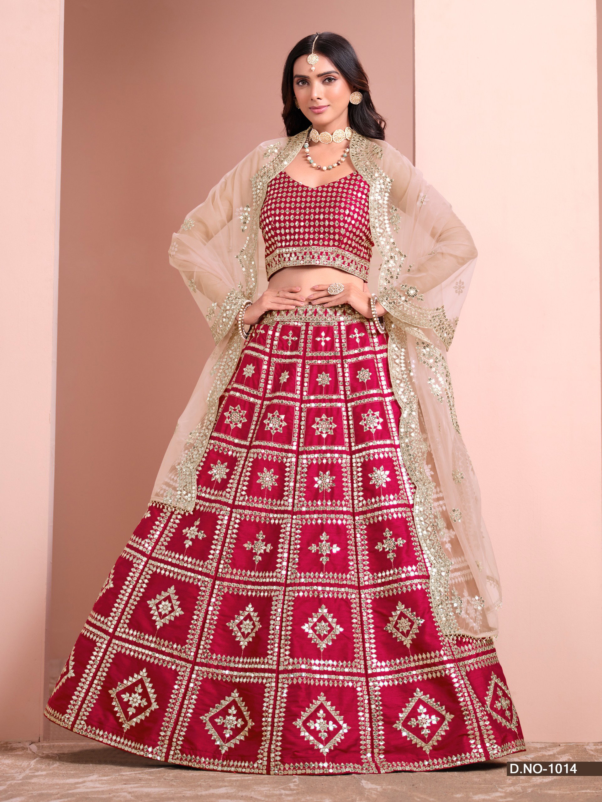 Mehvish Alizeh Art Silk Designer Lehenga Choli Collection