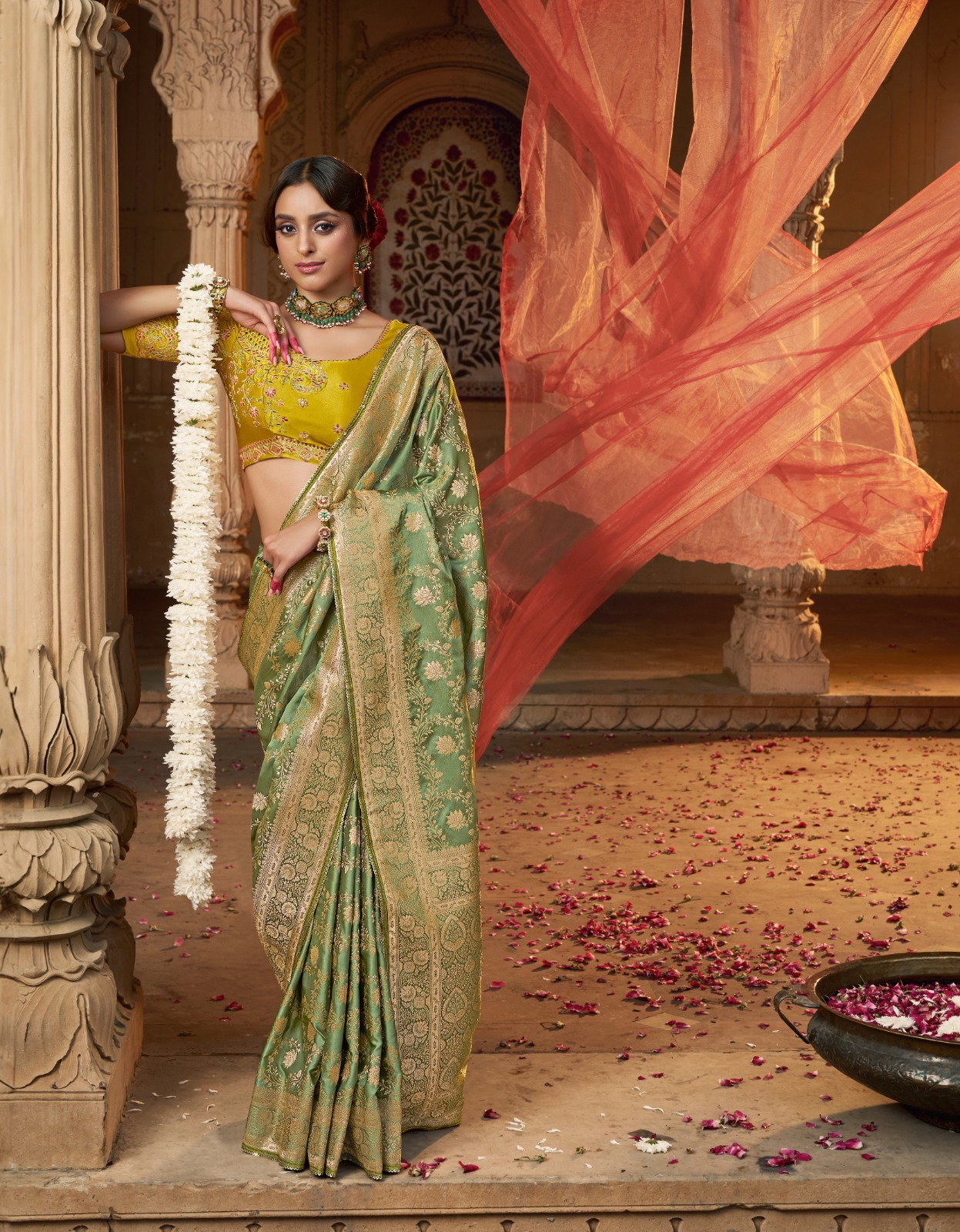 Kira Kaya Satin Based Party Wear Designer Saree Collection