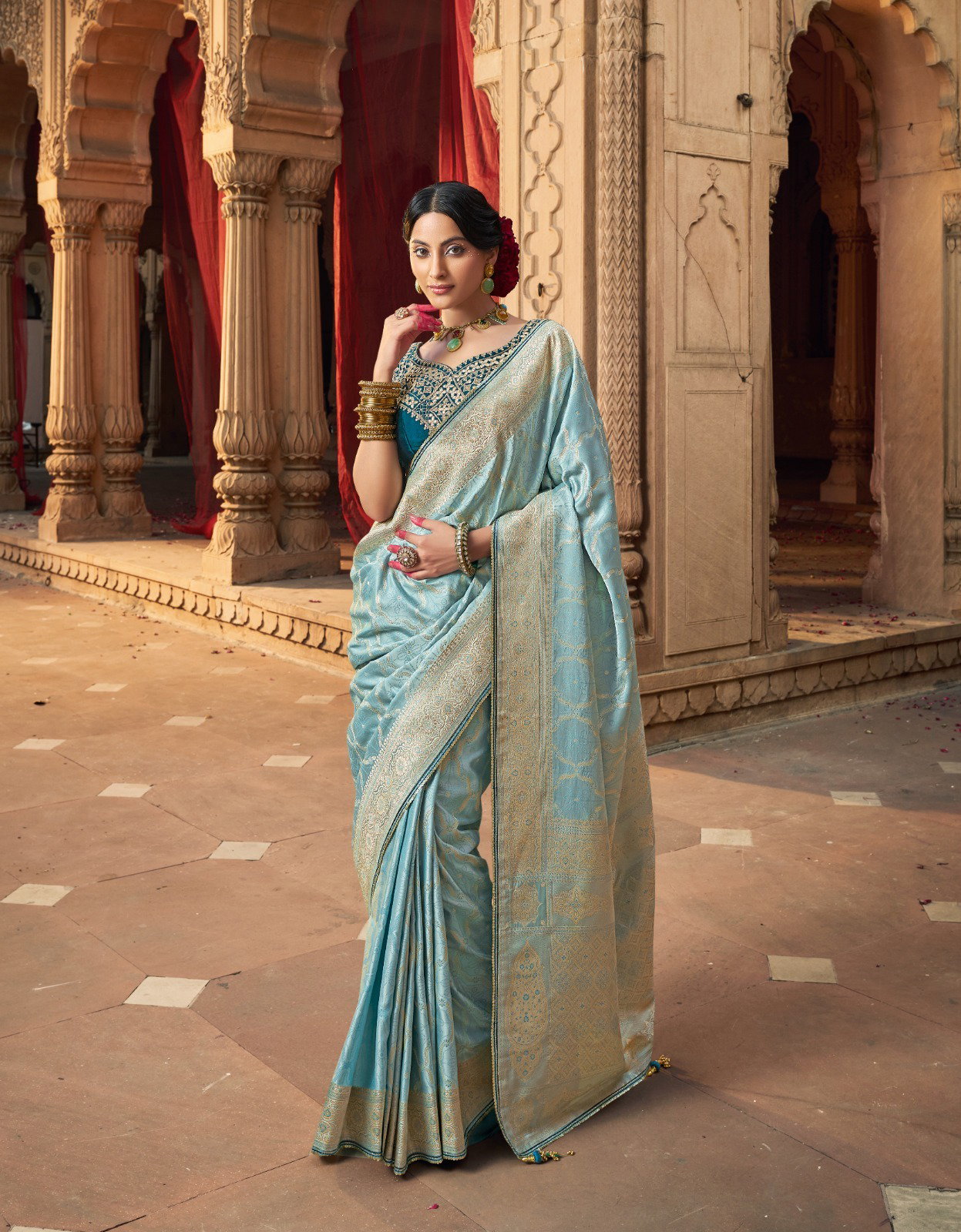 Kira Kaya Satin Based Party Wear Designer Saree Collection