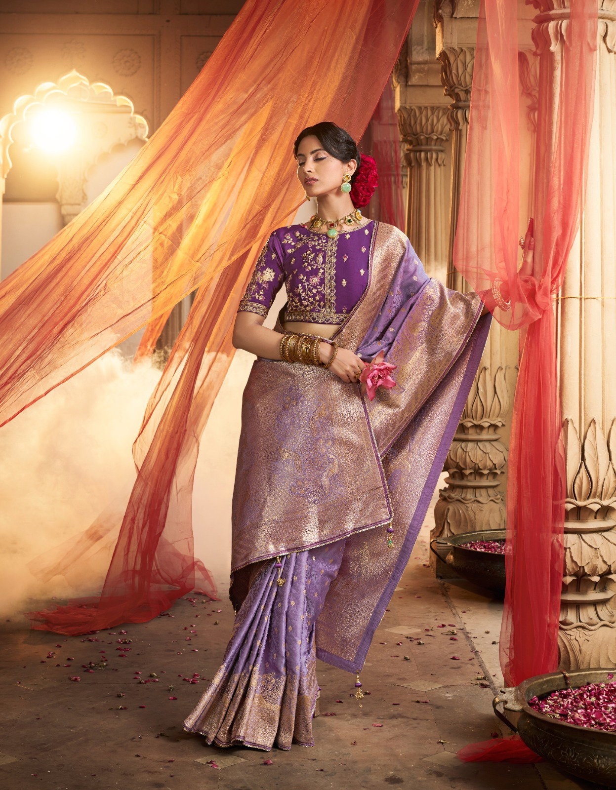 Kira Kaya Satin Based Party Wear Designer Saree Collection