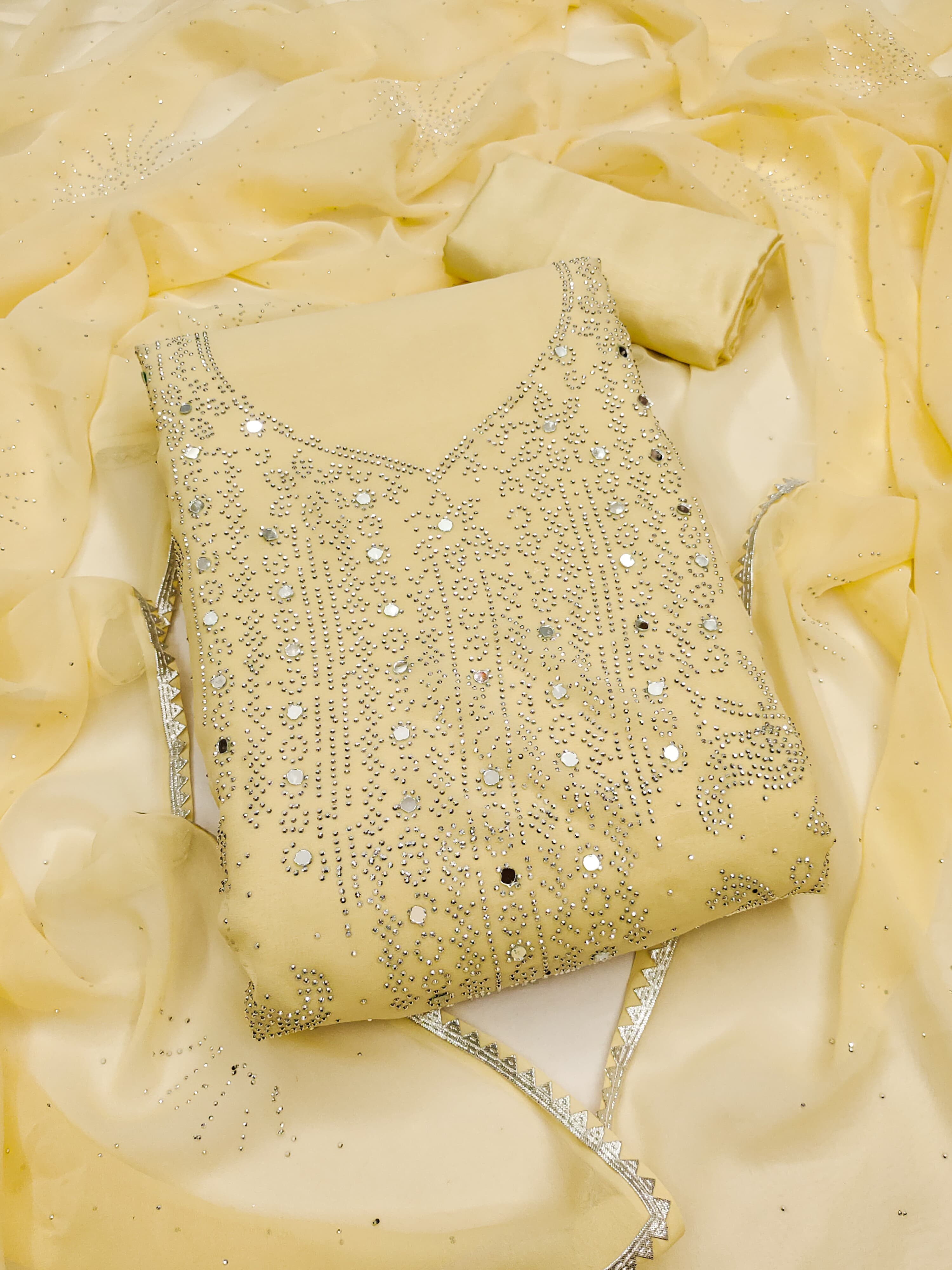 Diamond House 2 Beautiful Georgette Dress Material Collection