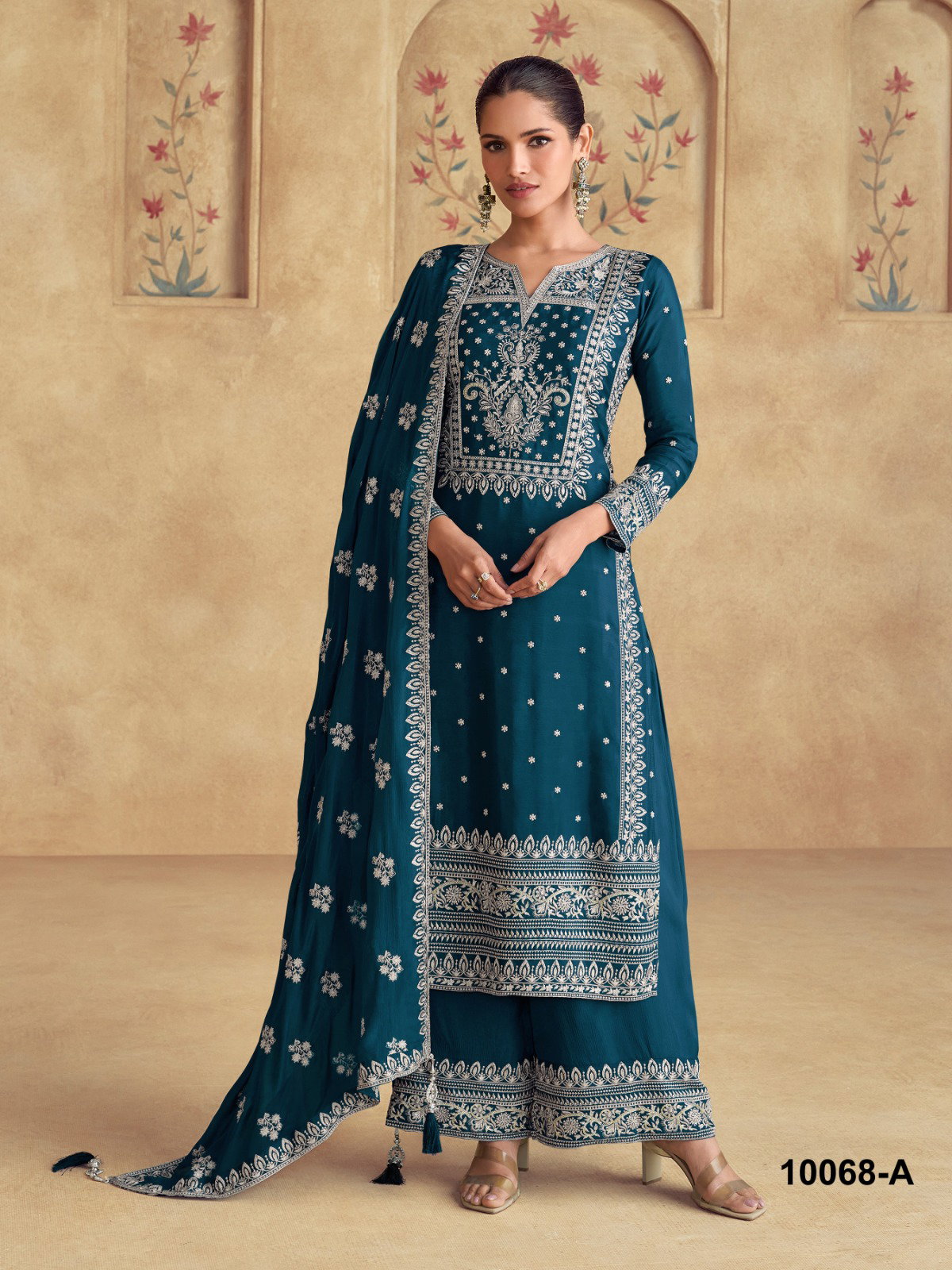 Amara Hit 10068 Colors Embroidered Festive Wear Salwar Suits Collection