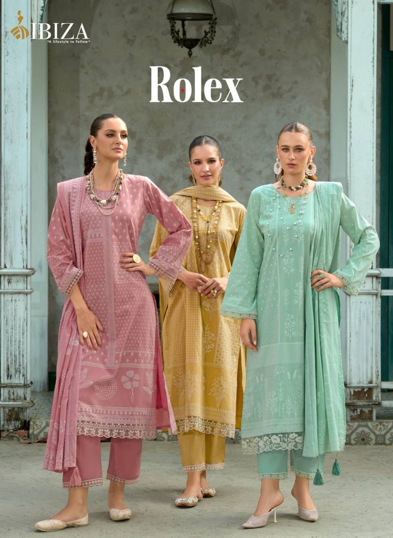 Ibiza Rolex Cambric Cotton Digital Printed Salwar Kameez Collection