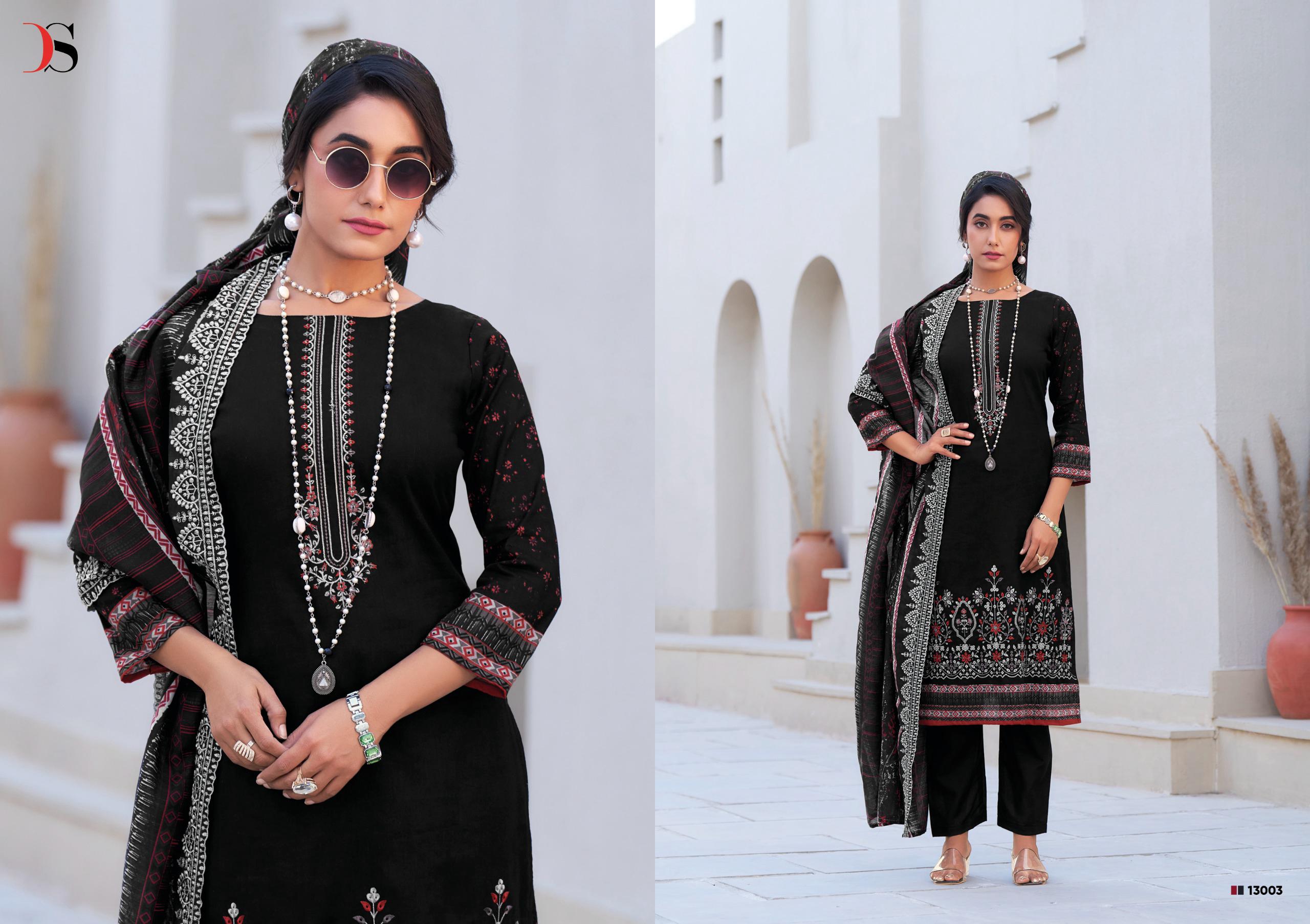 Deepsy Bin Saeed 13 Lawn Collection Pakistani Salwar Kameez