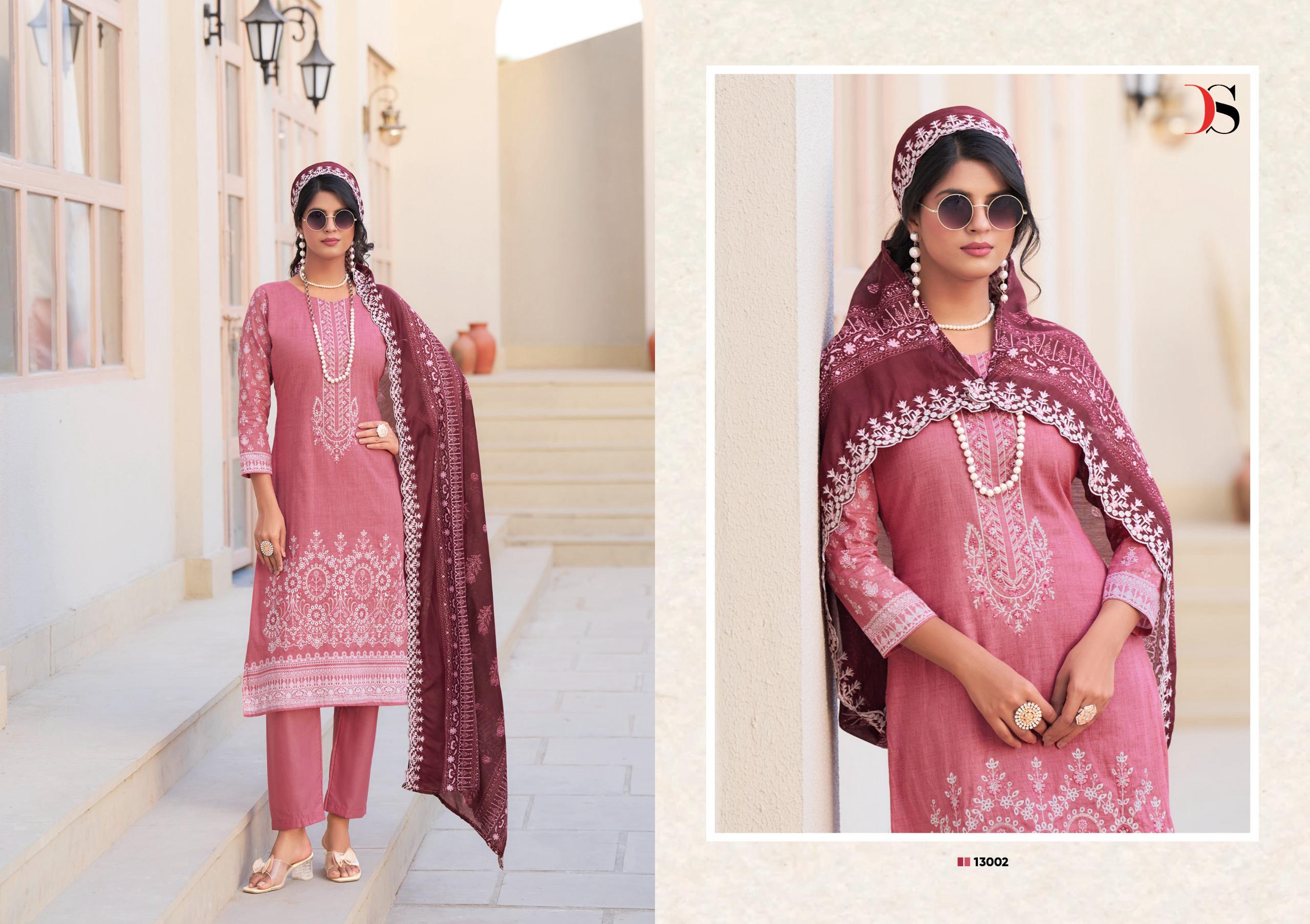 Deepsy Bin Saeed 13 Lawn Collection Pakistani Salwar Kameez