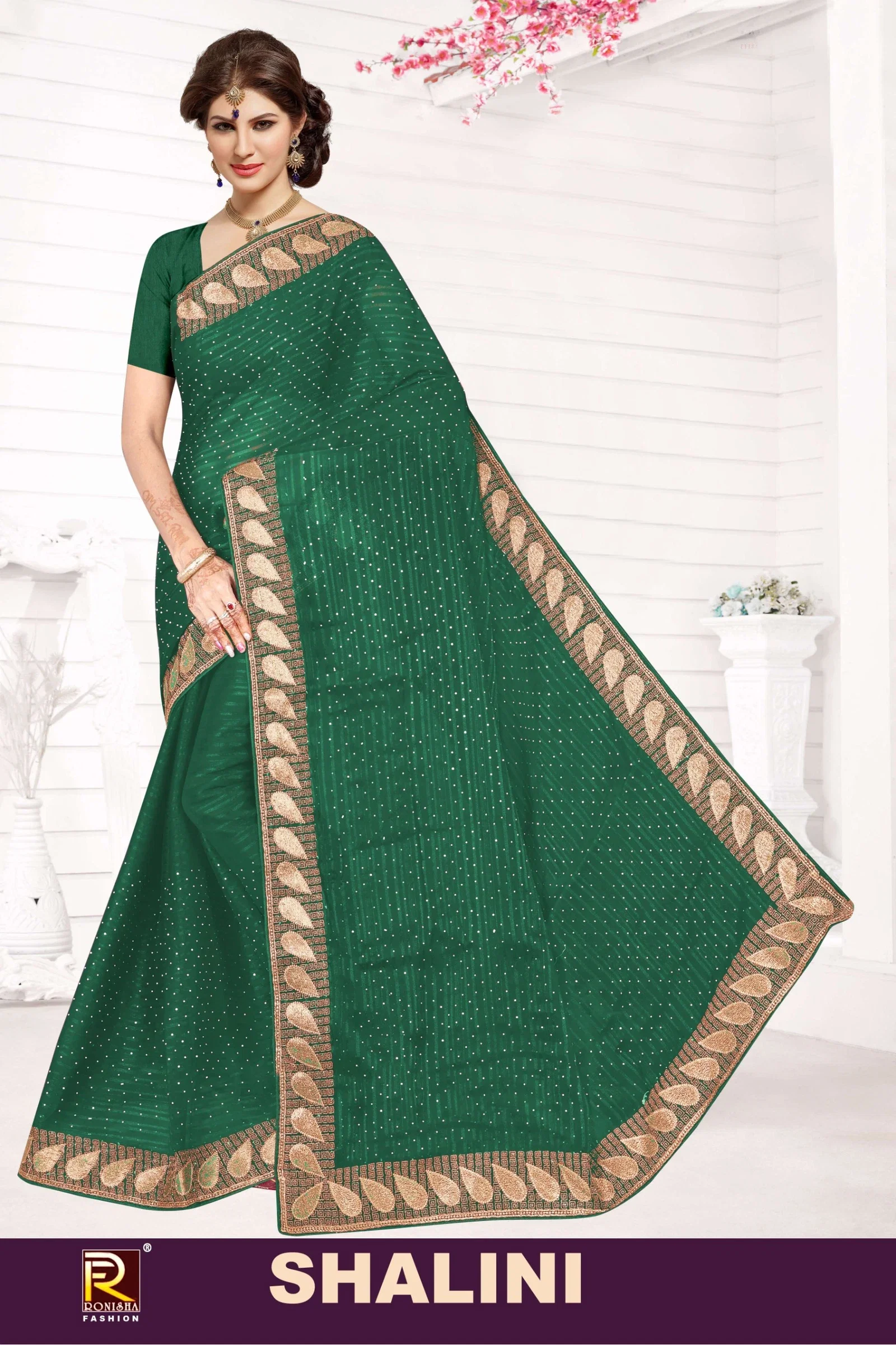 Ronisha Shalini 2 Latest Designer Festive Wear Saree Collection