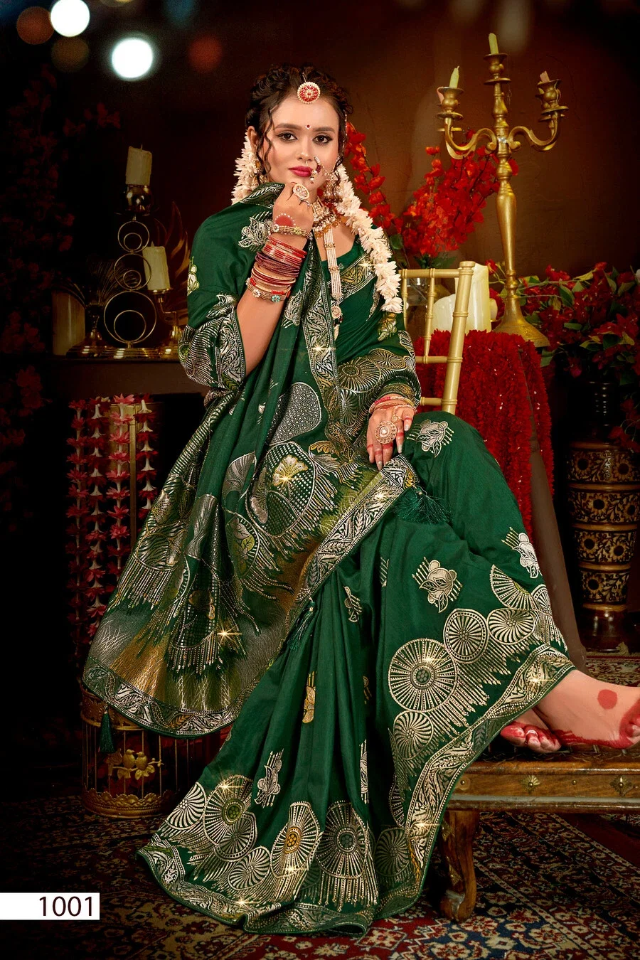 Saroj Harsiddhi Dola Saroski Vol 2 Soft Dola Silk Saree Collection
