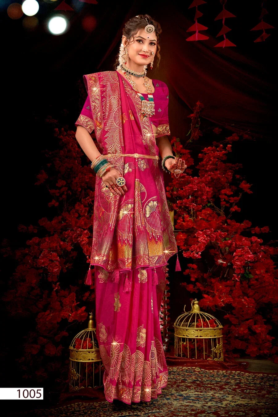 Saroj Harsiddhi Dola Saroski Vol 2 Soft Dola Silk Saree Collection