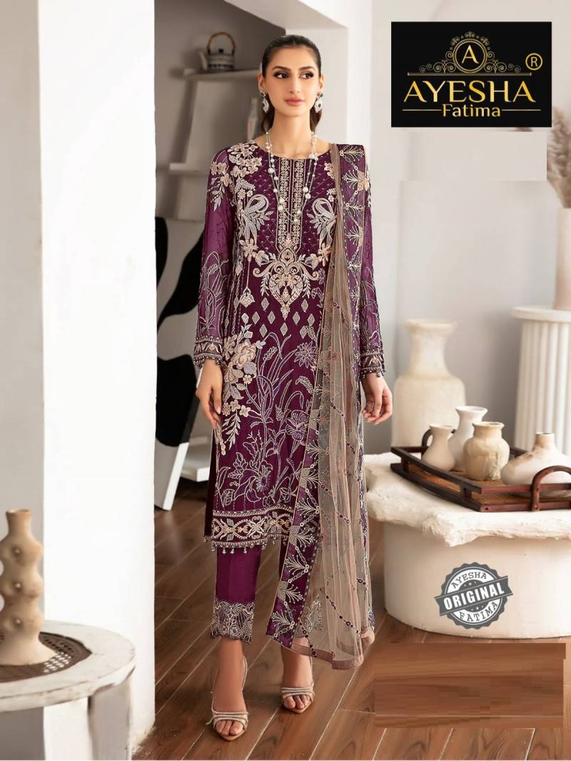Ayesha Misbah 139 Georgette Pakistani Salwar Kameez Collection