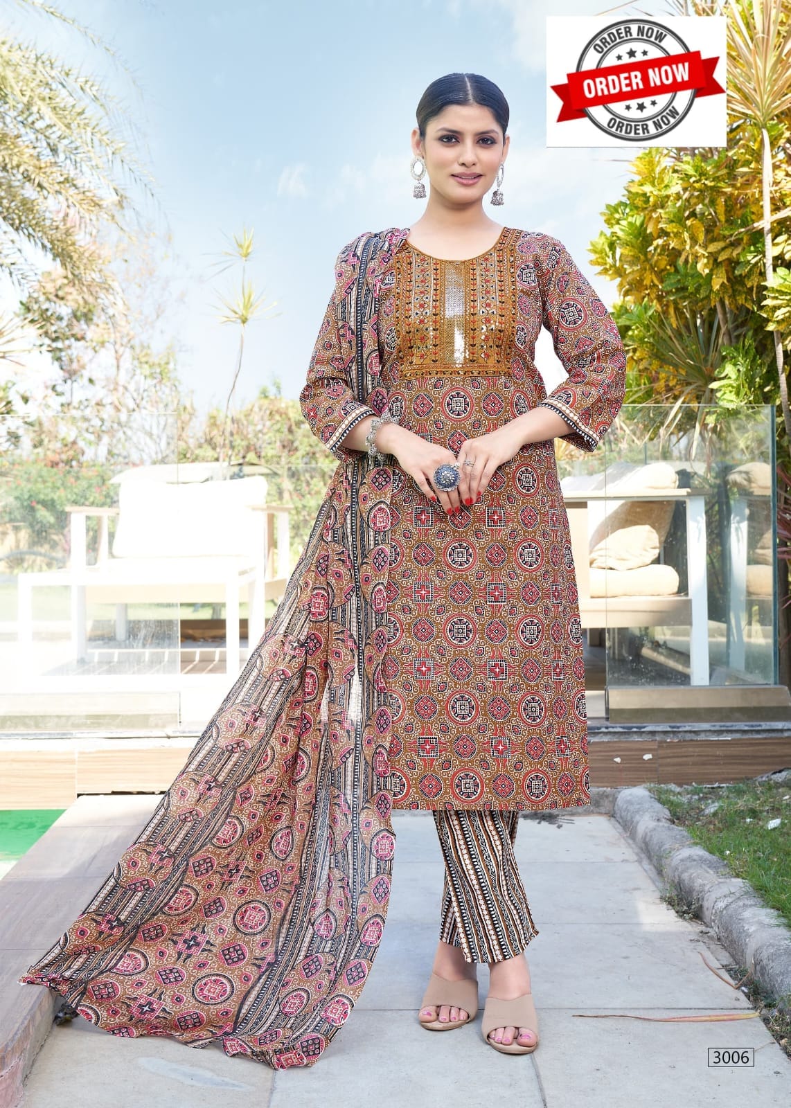 Fashion Talk Kalki Vol 3 Cotton Kurti Bottom With Dupatta