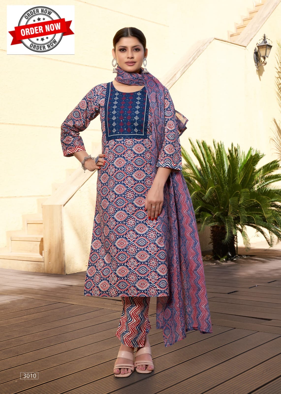 Fashion Talk Kalki Vol 3 Cotton Kurti Bottom With Dupatta