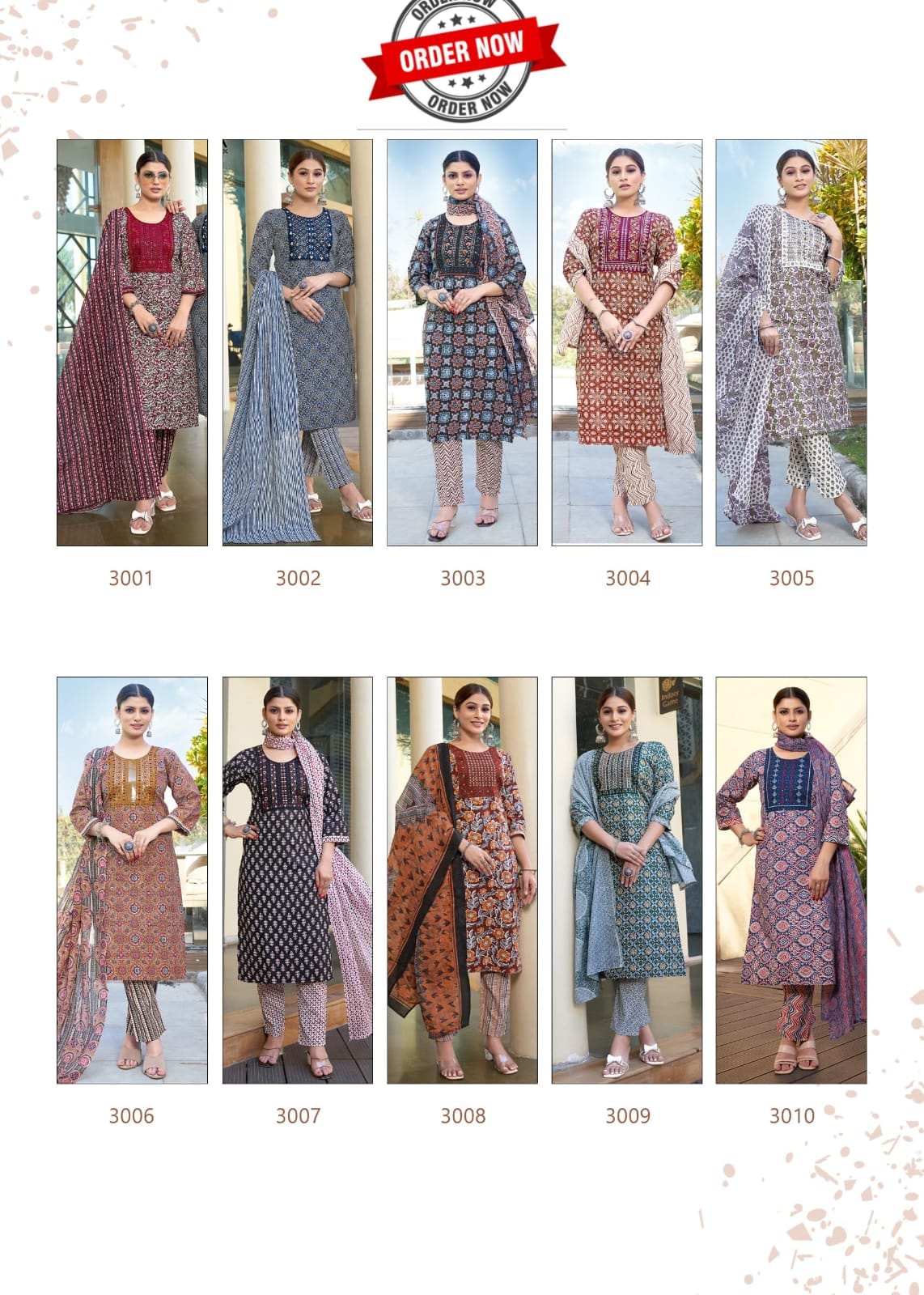 Fashion Talk Kalki Vol 3 Cotton Kurti Bottom With Dupatta