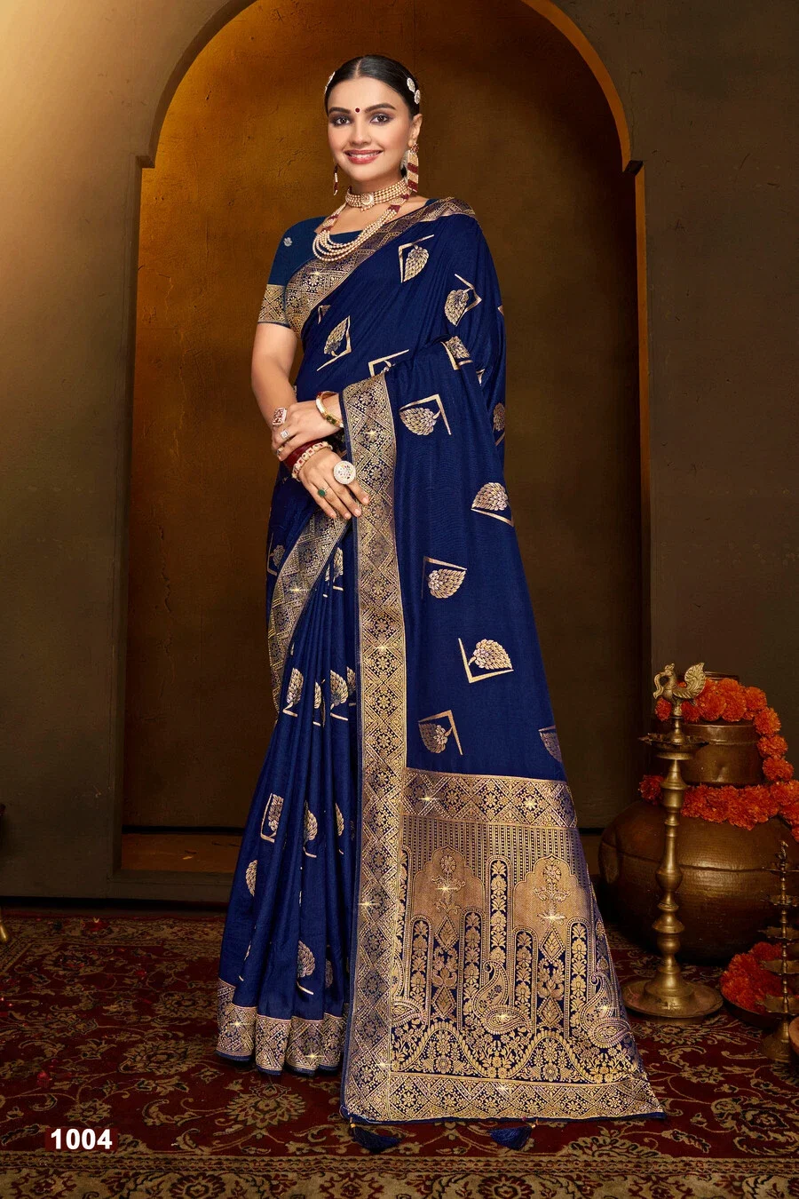 Saroj Harsiddhi Dola Saroski Vol 3 Wedding Wear Silk Saree Collection