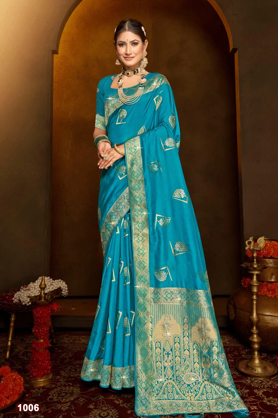 Saroj Harsiddhi Dola Saroski Vol 3 Wedding Wear Silk Saree Collection