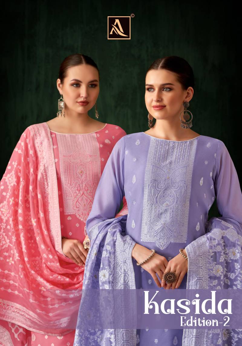 Alok Kasida Edition 2 Jacquard Fancy Dress Material Collection