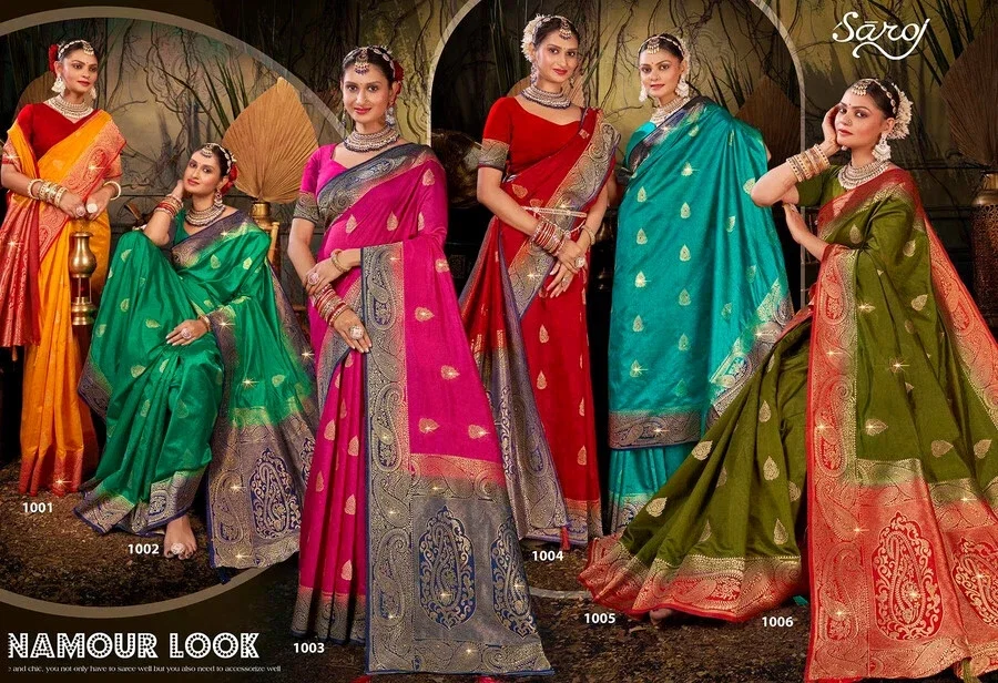 Saroj Prapti Dola Saroski Vol 2 Stylish Dola Silk Saree Collection