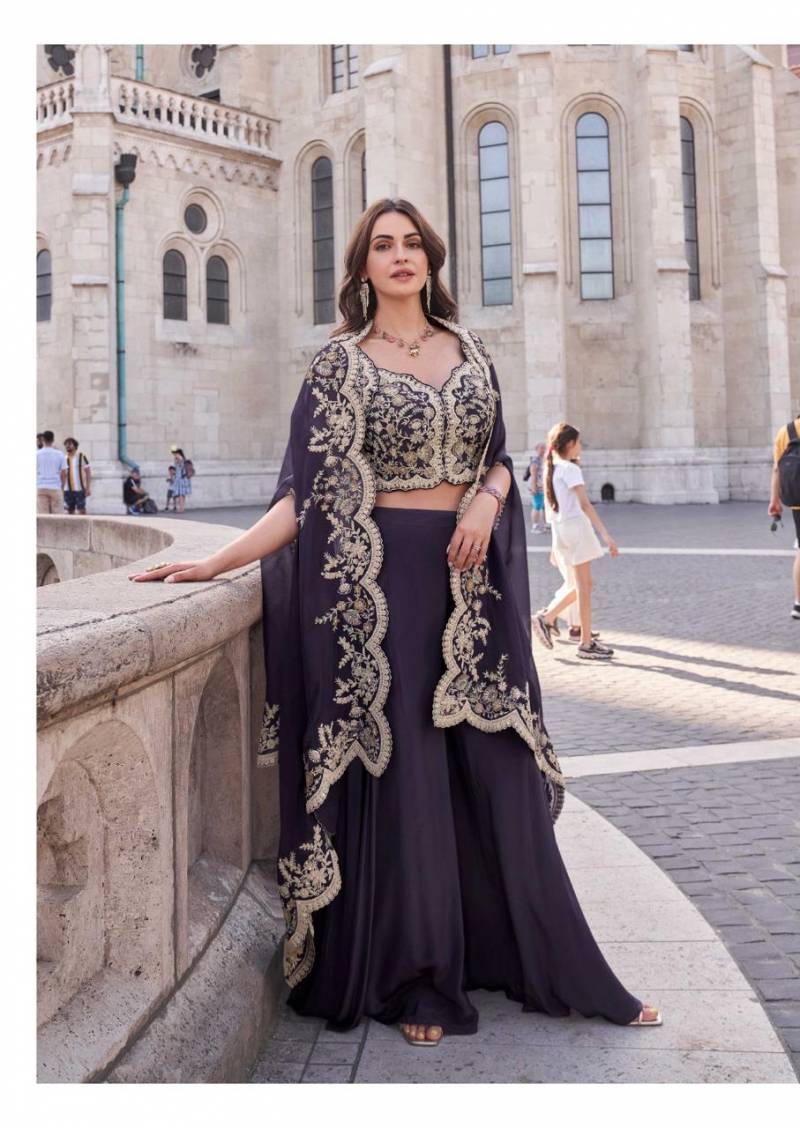 Sayuri Jannat Platinum Premium Silk Indo Western Collection