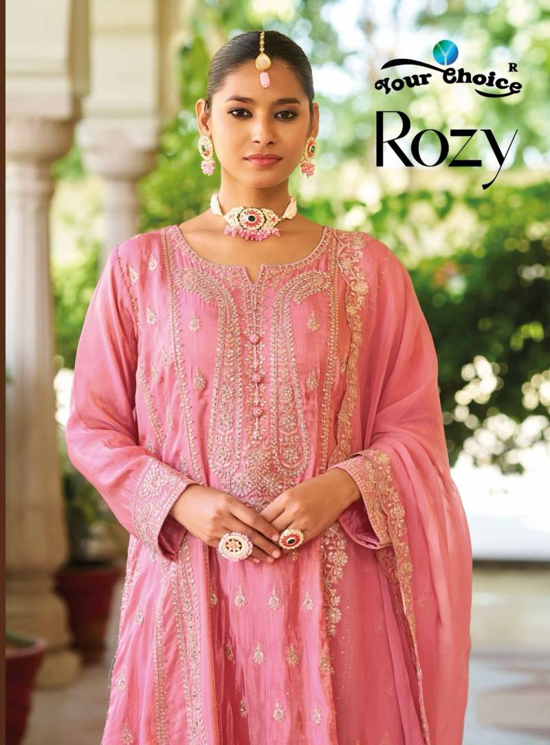 Your Choice Rozy Shimmer Designer Salwar Kameez Collection